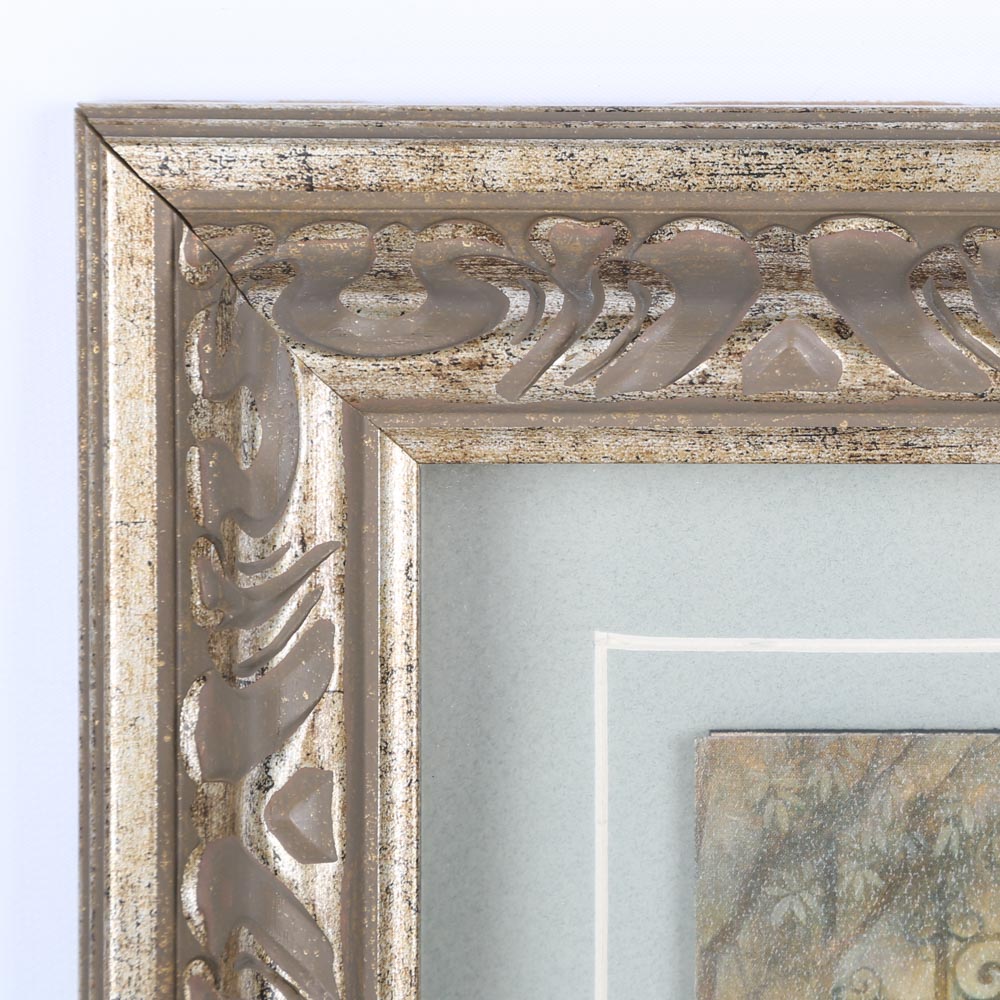 After Elaine Vollherstl Coordinating Bluebird Offset Lithographs