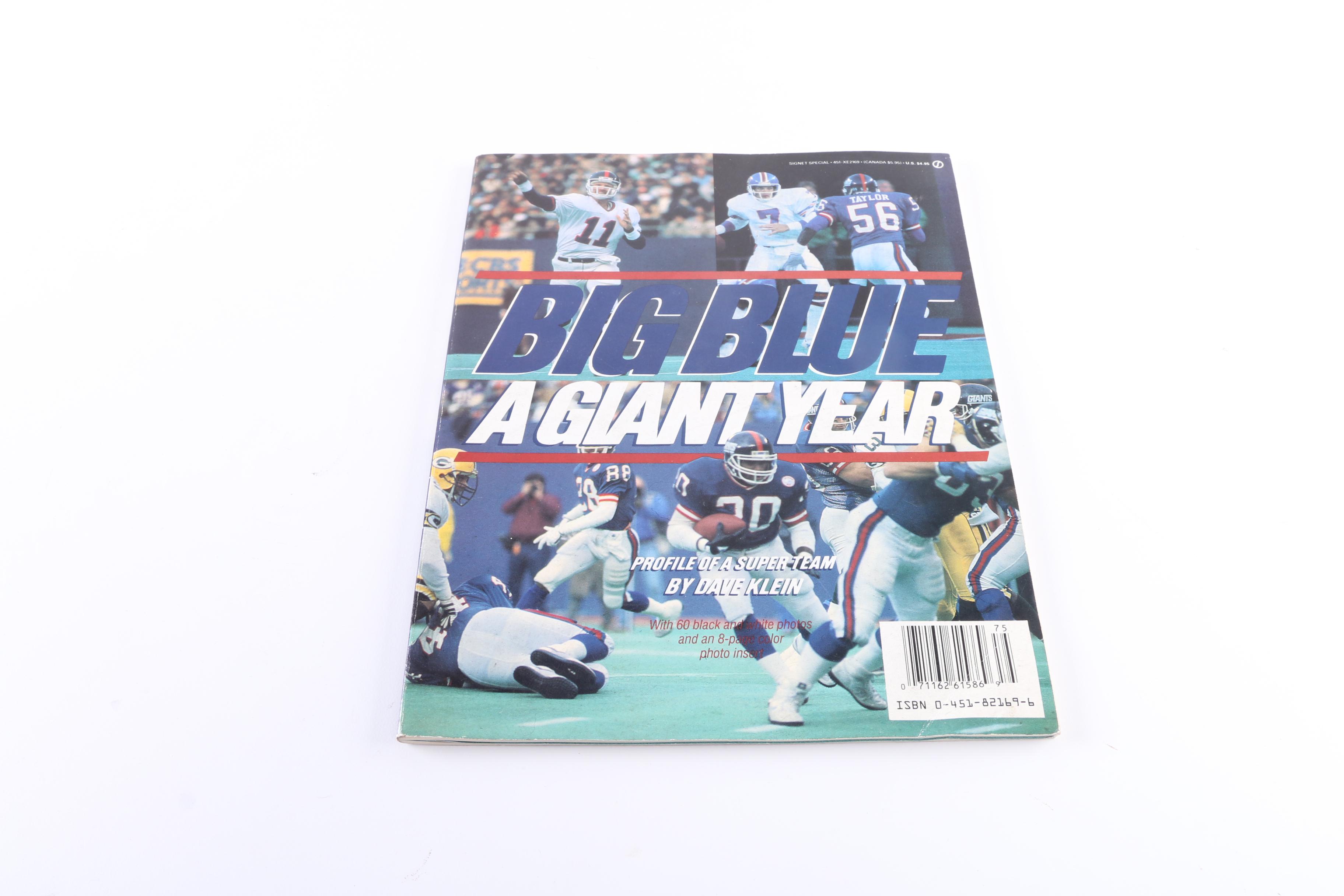 New York Giants Super Bowl and Other Memorabilia