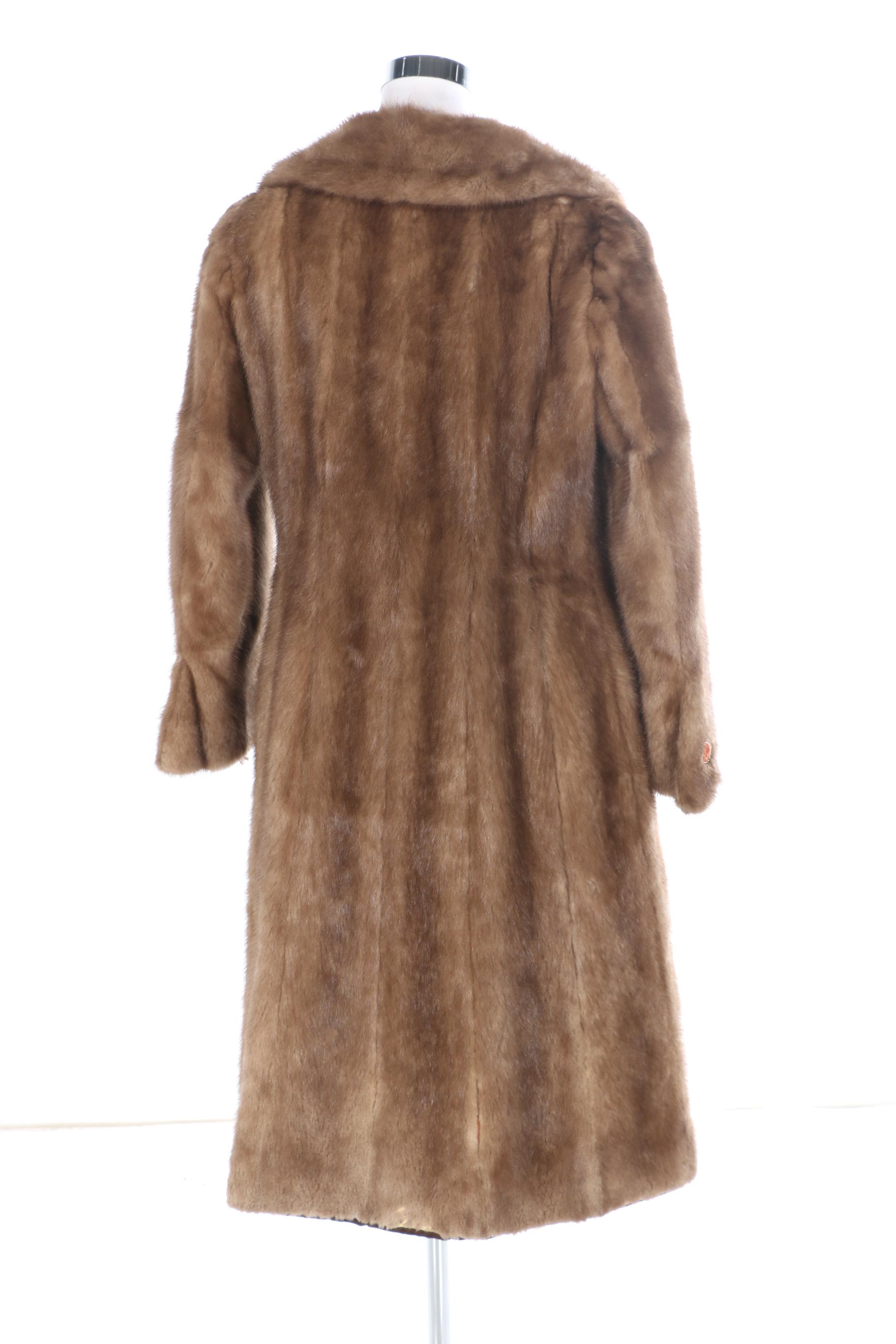 Women's Mink Dress Coat