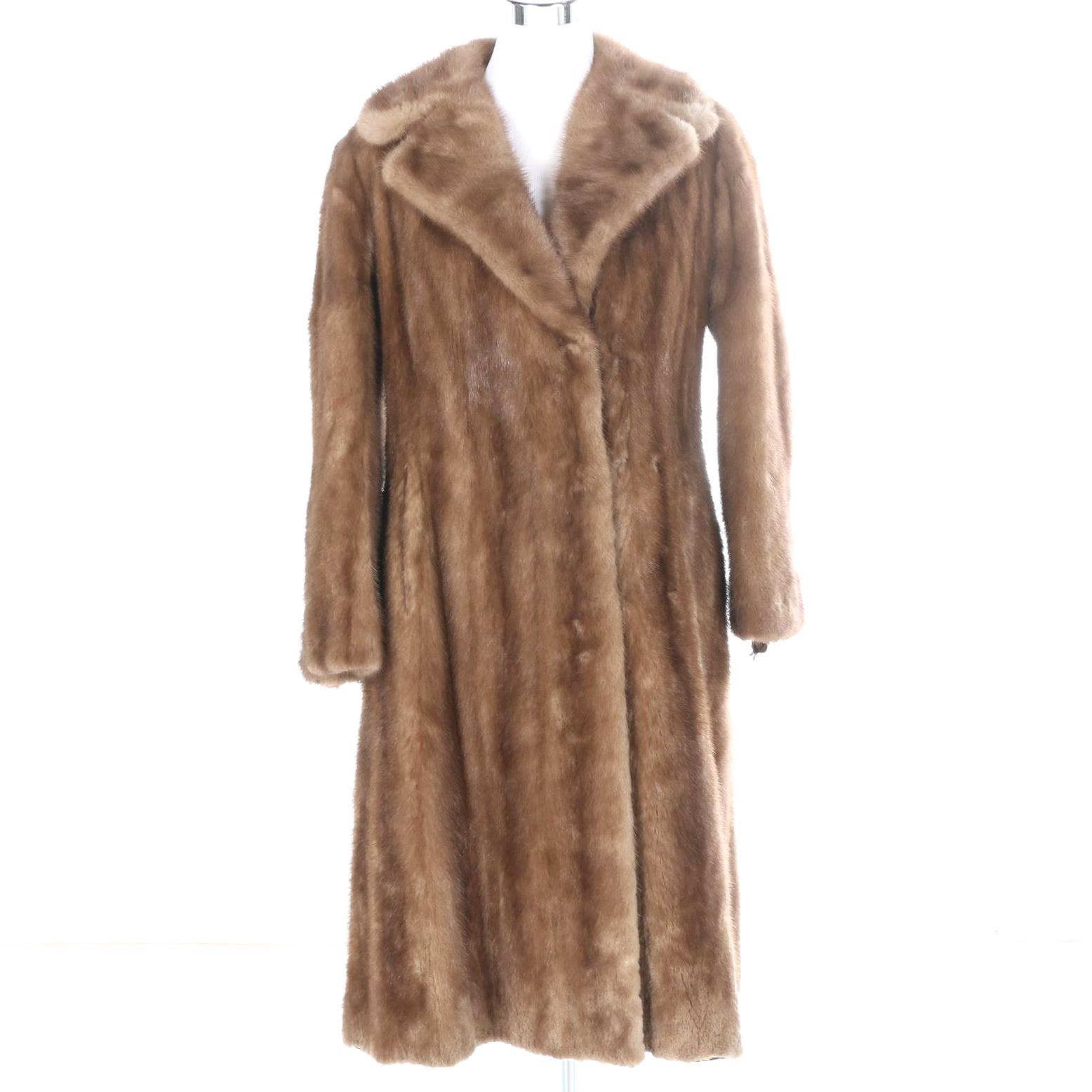 Women's Mink Dress Coat