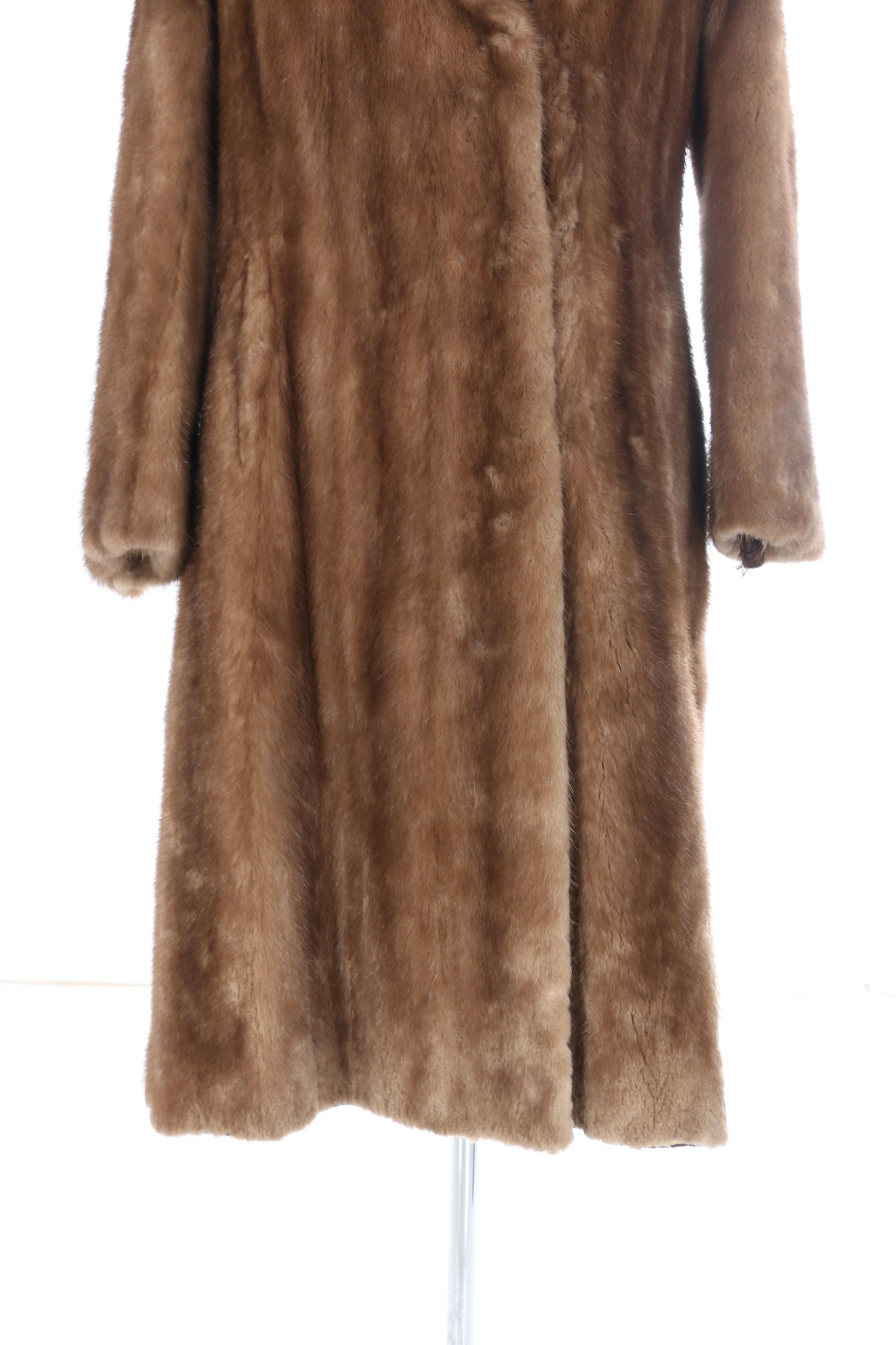 Women's Mink Dress Coat