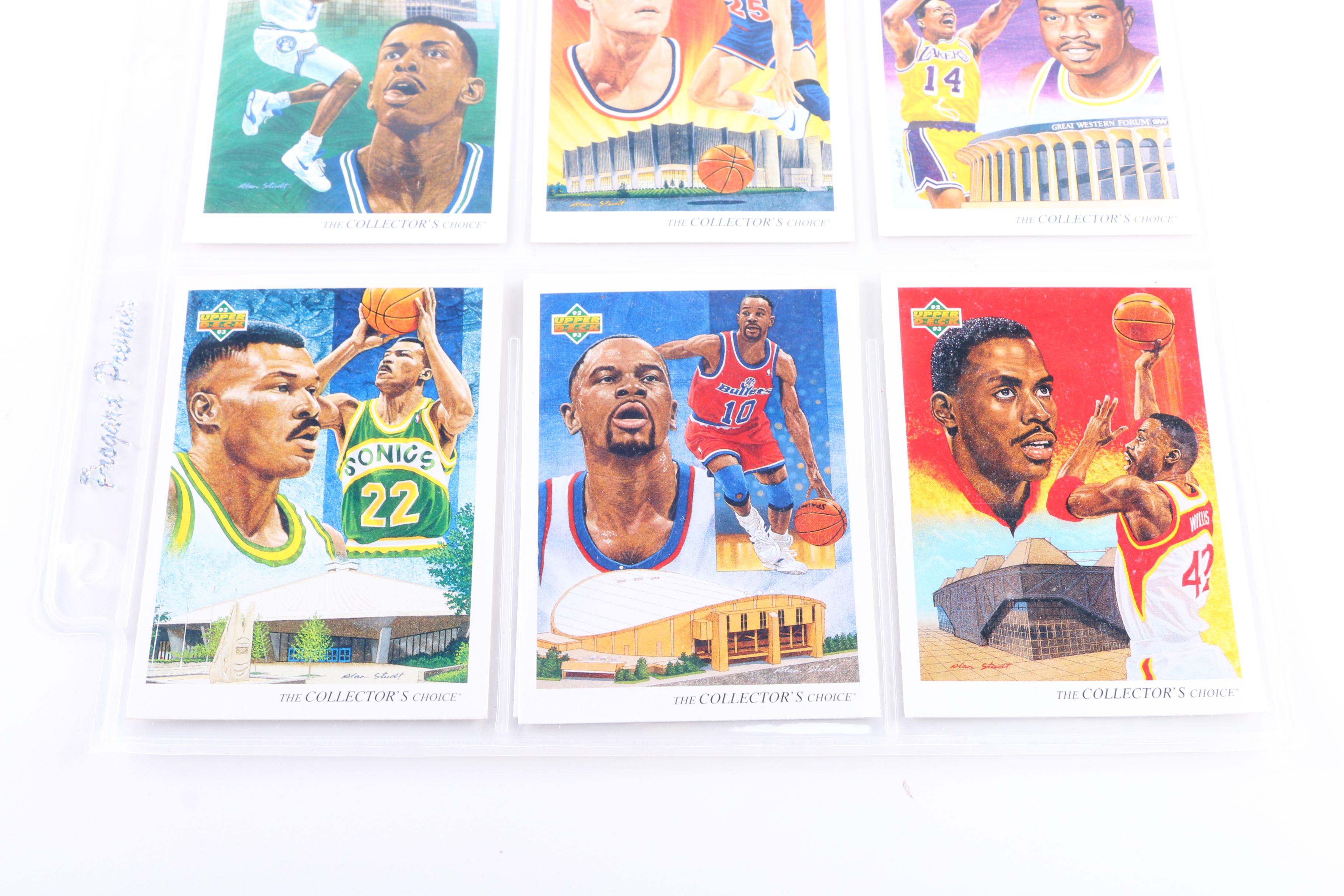 Collection of Upper Deck "The Collector's Choice" Cards