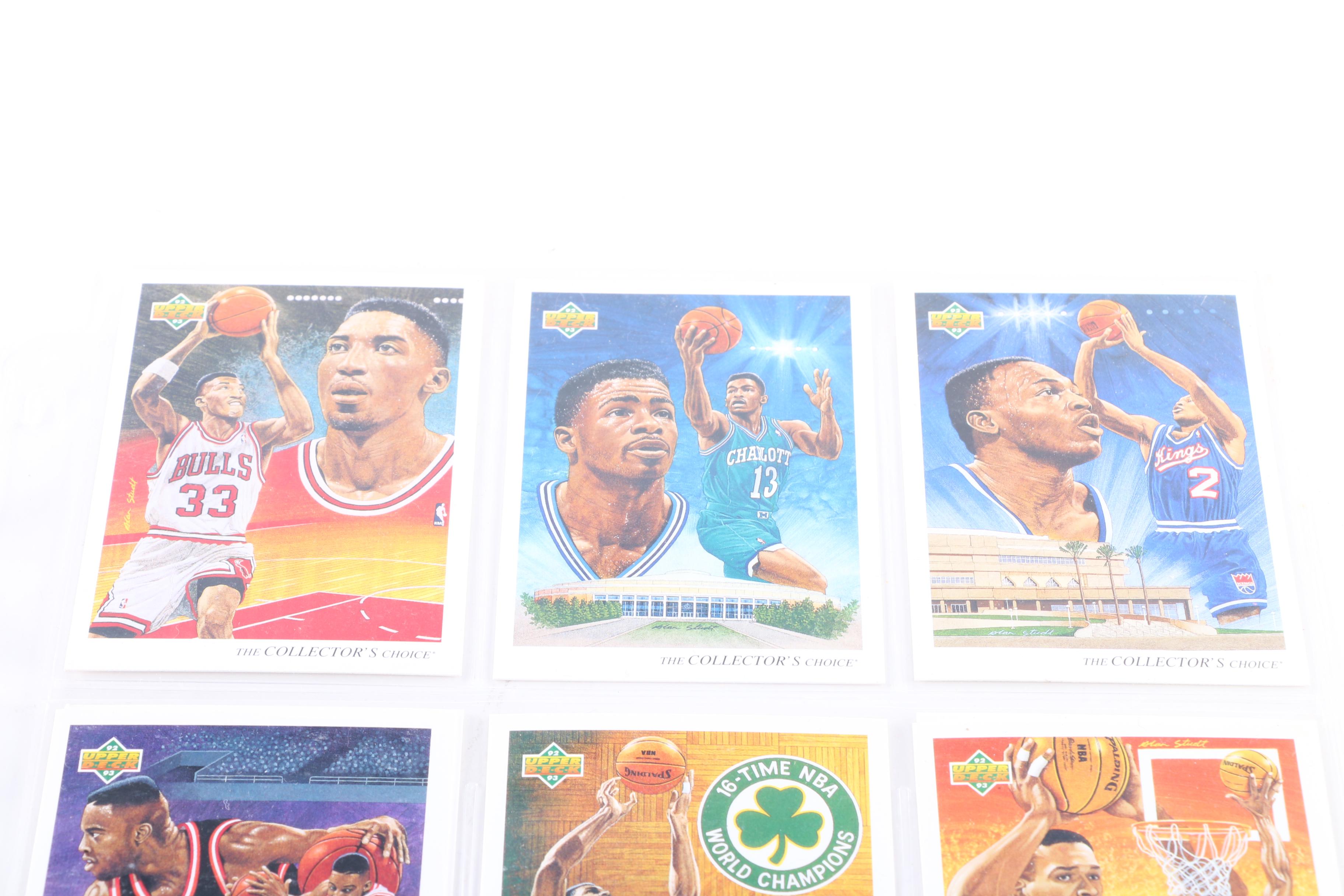 Collection of Upper Deck "The Collector's Choice" Cards