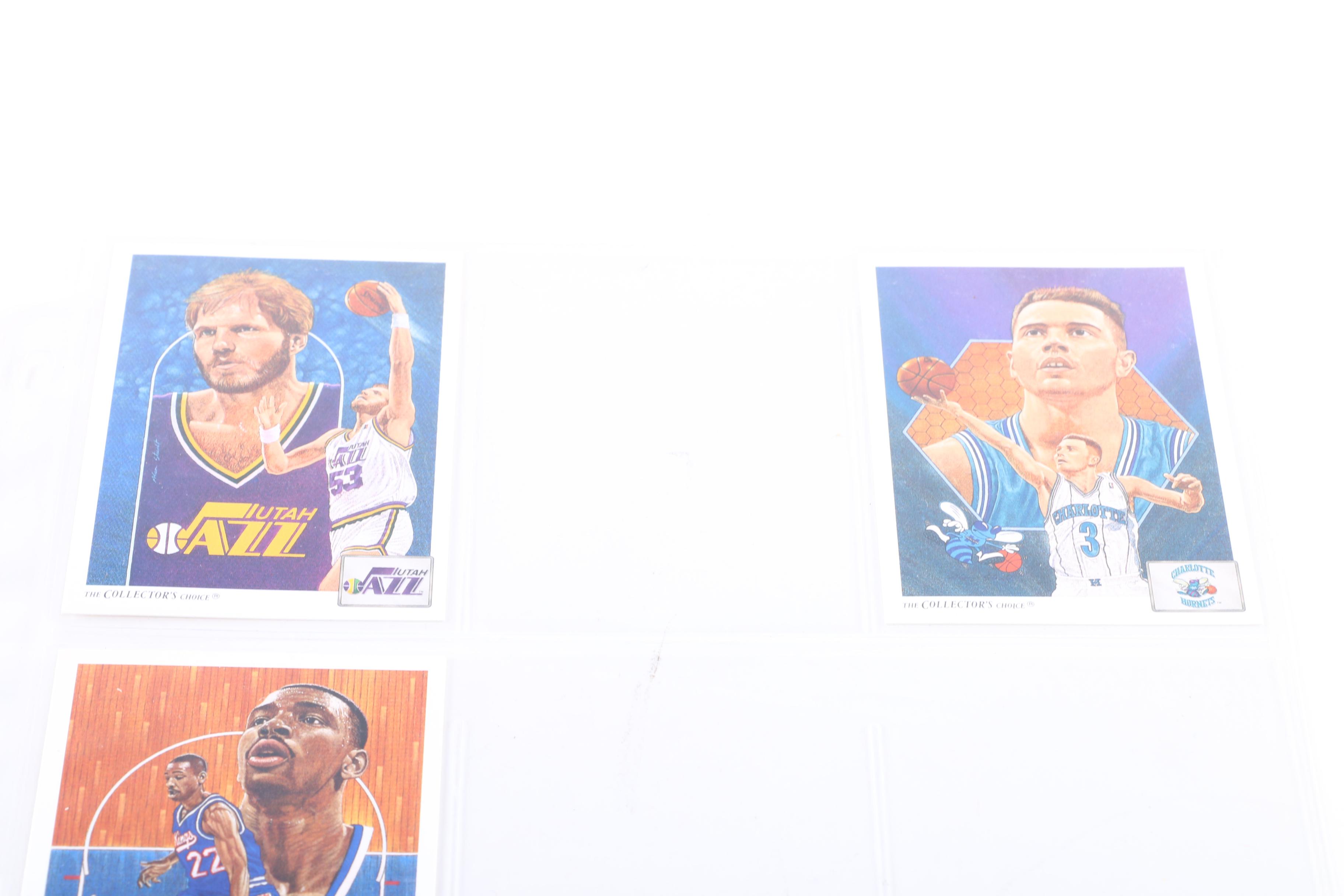 Collection of Upper Deck "The Collector's Choice" Cards