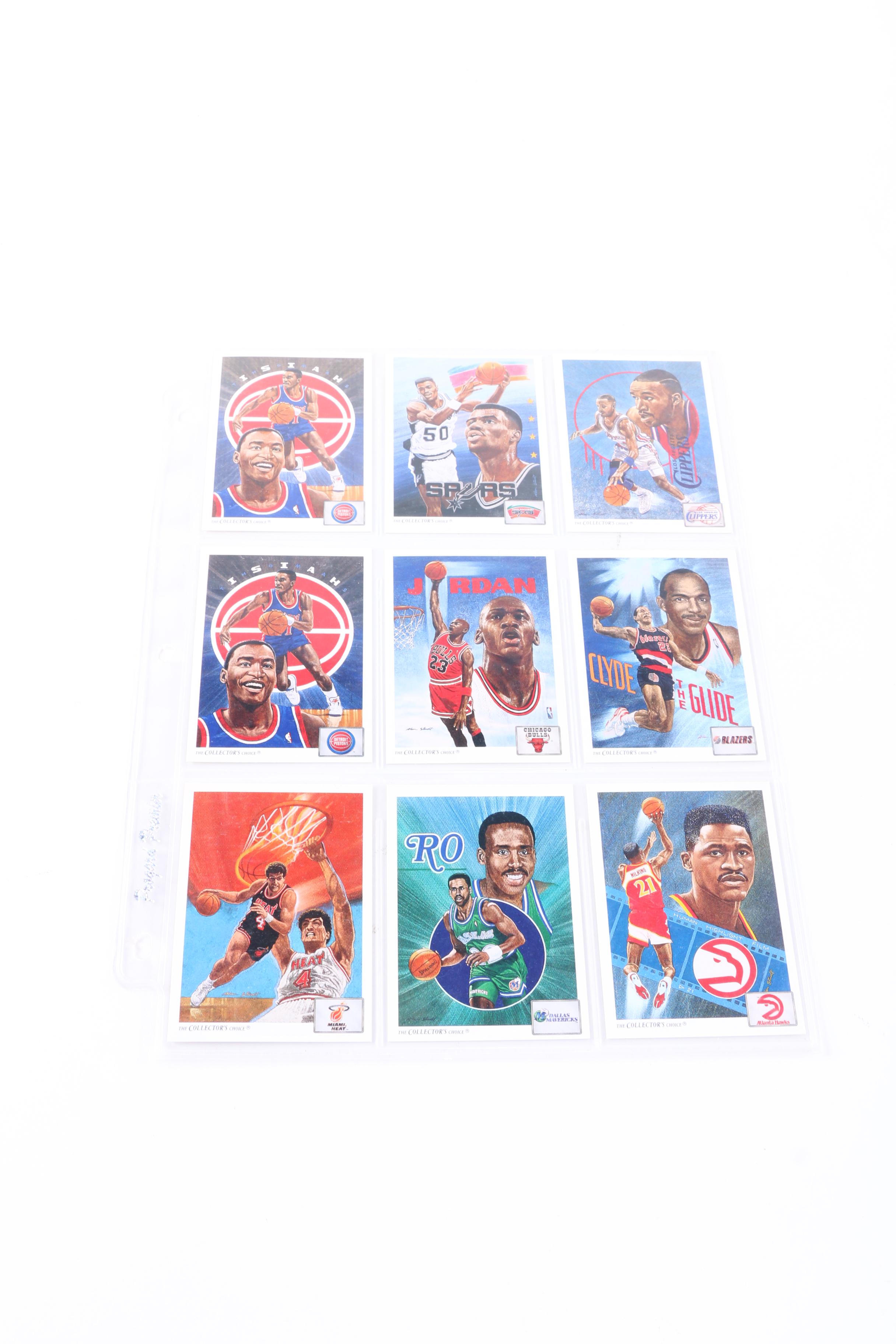 Collection of Upper Deck "The Collector's Choice" Cards