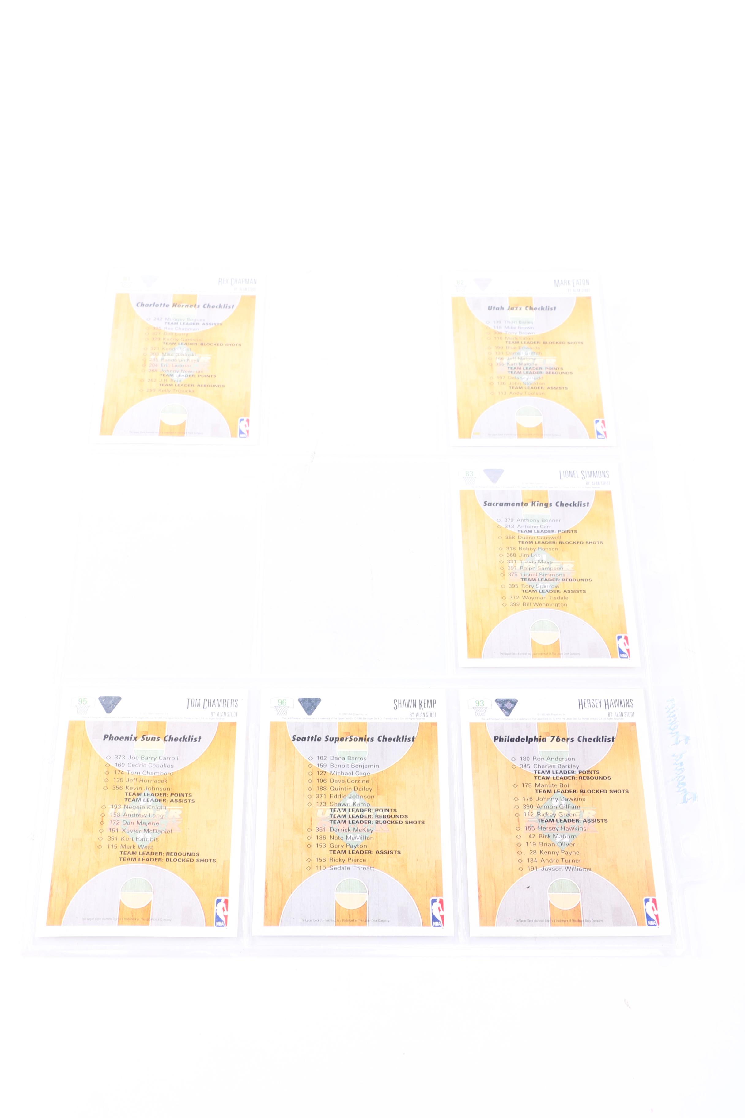 Collection of Upper Deck "The Collector's Choice" Cards