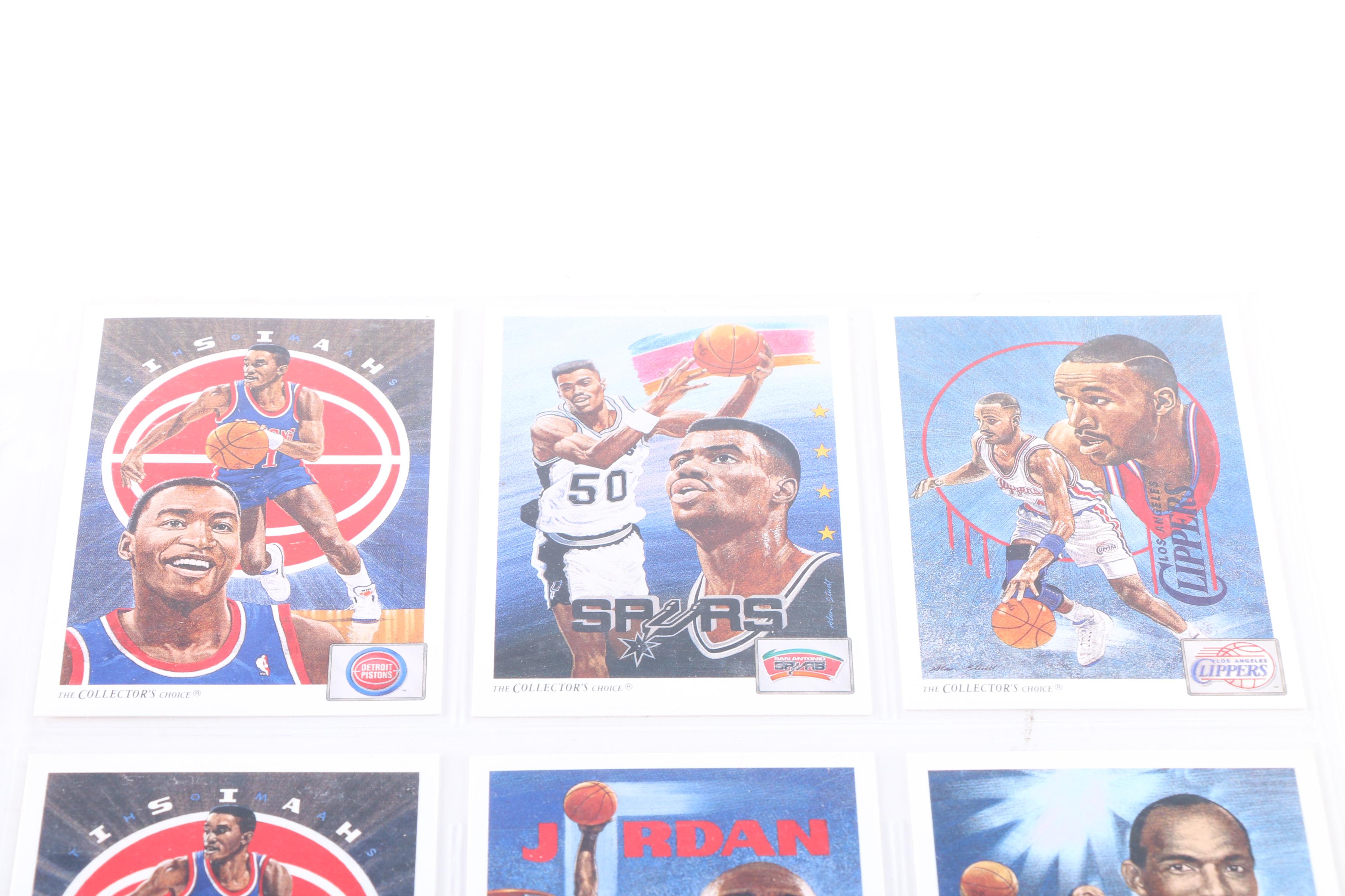 Collection of Upper Deck "The Collector's Choice" Cards