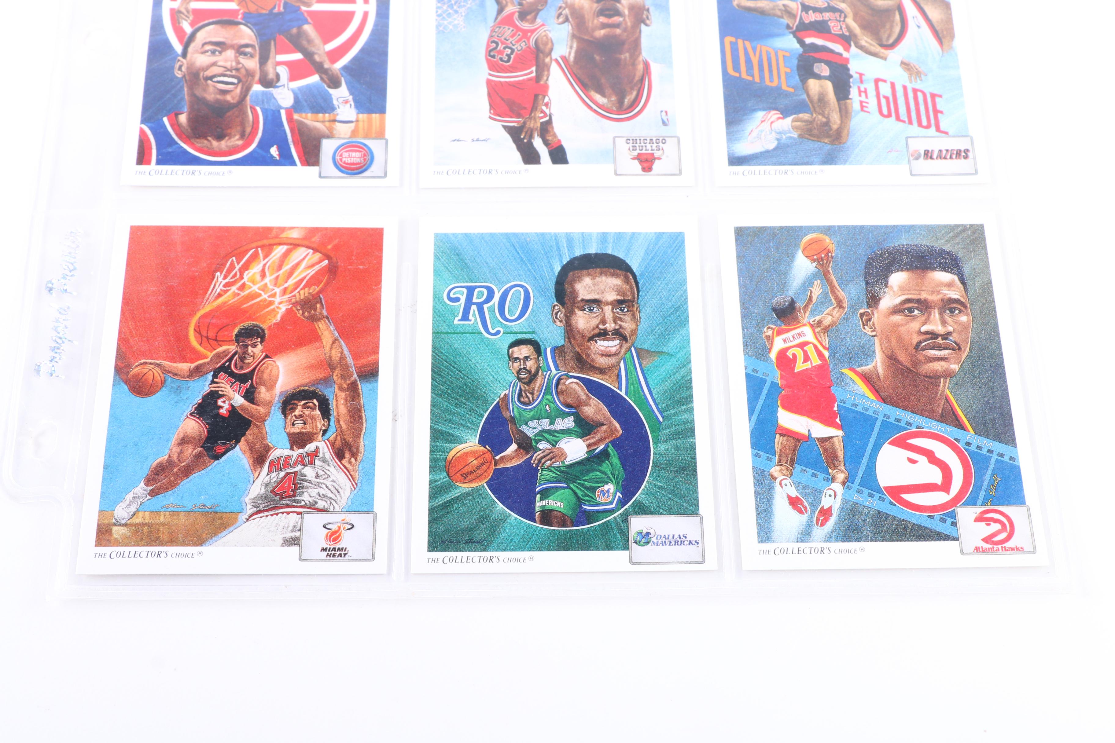 Collection of Upper Deck "The Collector's Choice" Cards