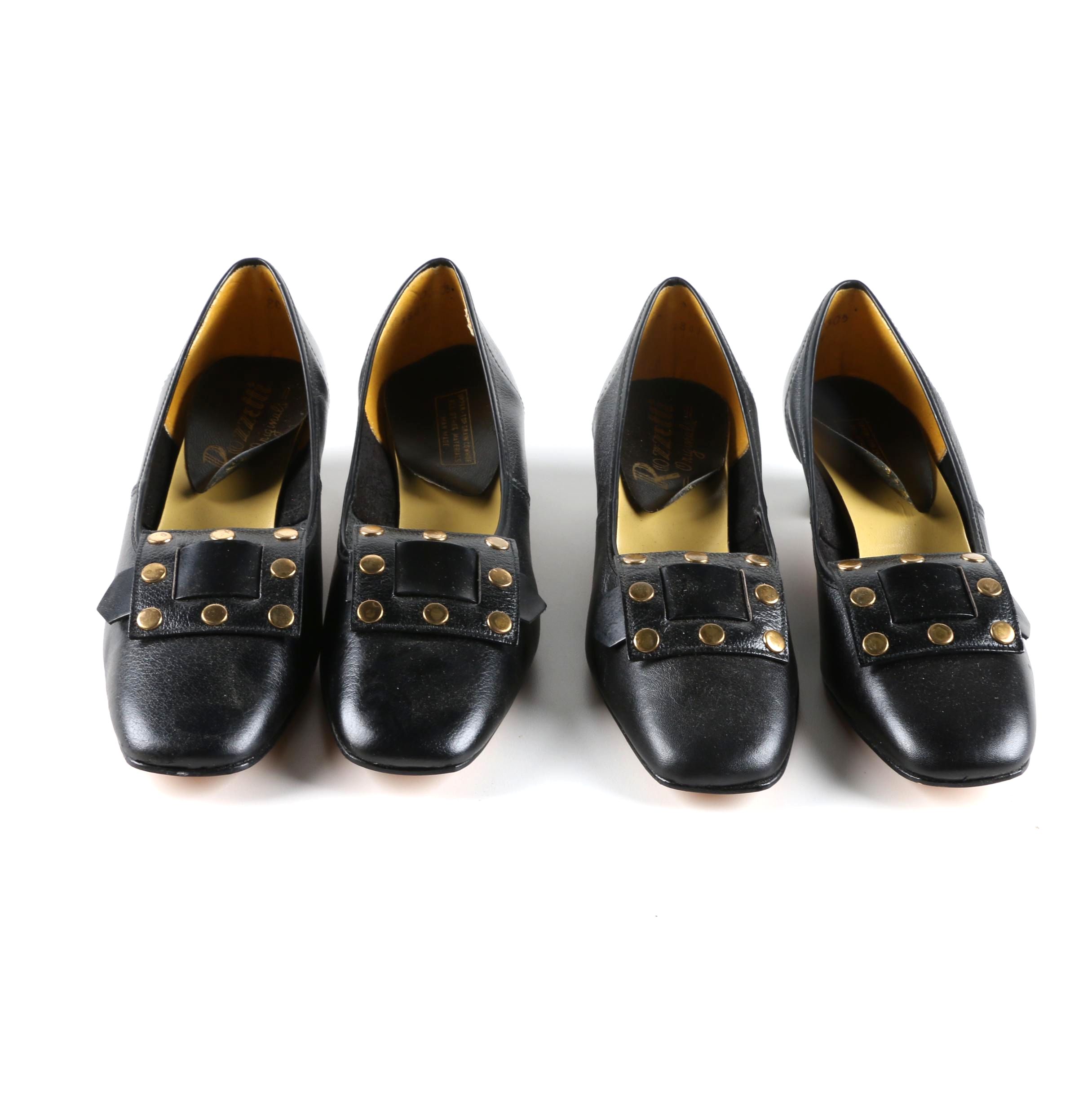 Vintage Top Grain Cowhide Rozzetti Shoes