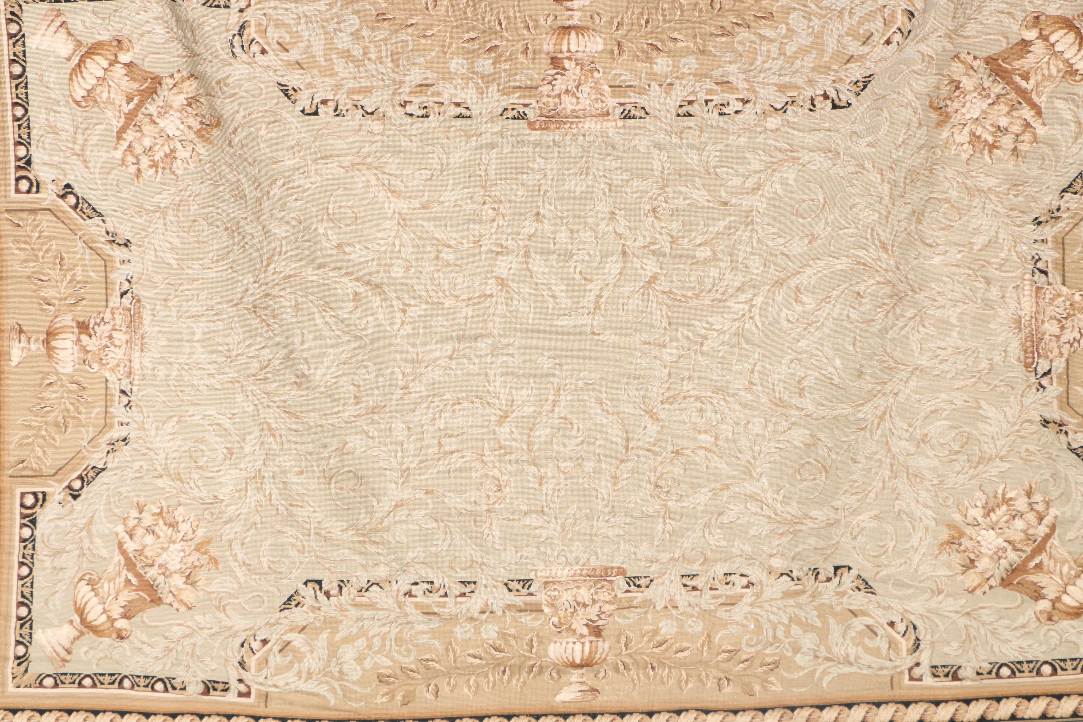 Neoclassical Needlepoint Tapestry