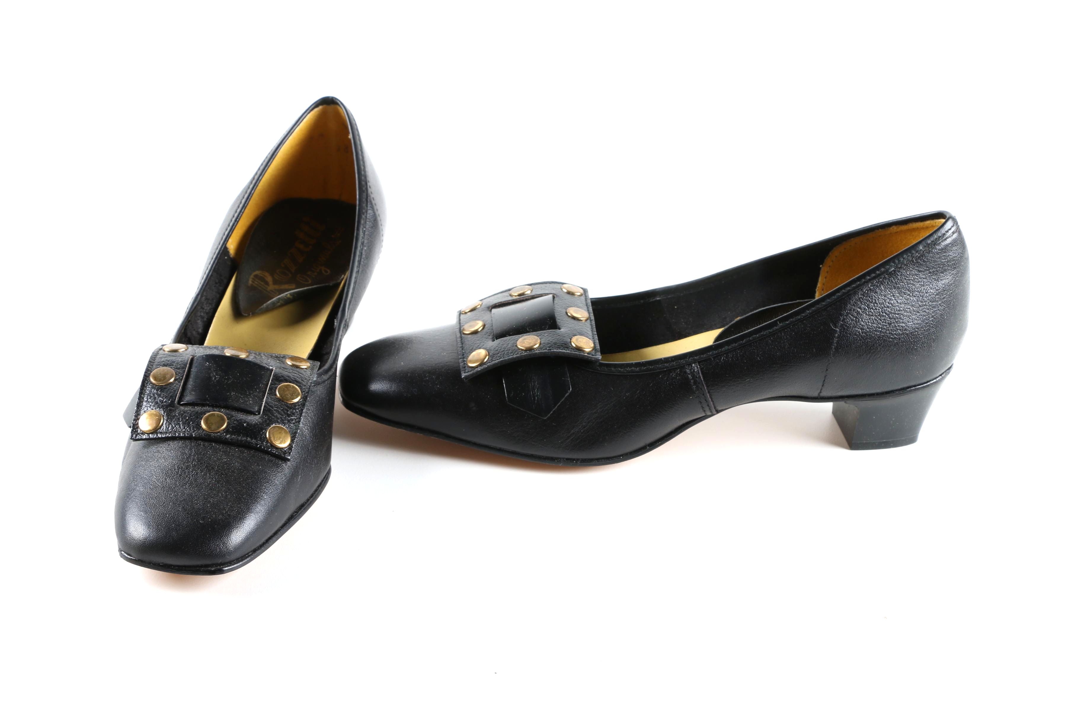 Vintage Top Grain Cowhide Rozzetti Shoes