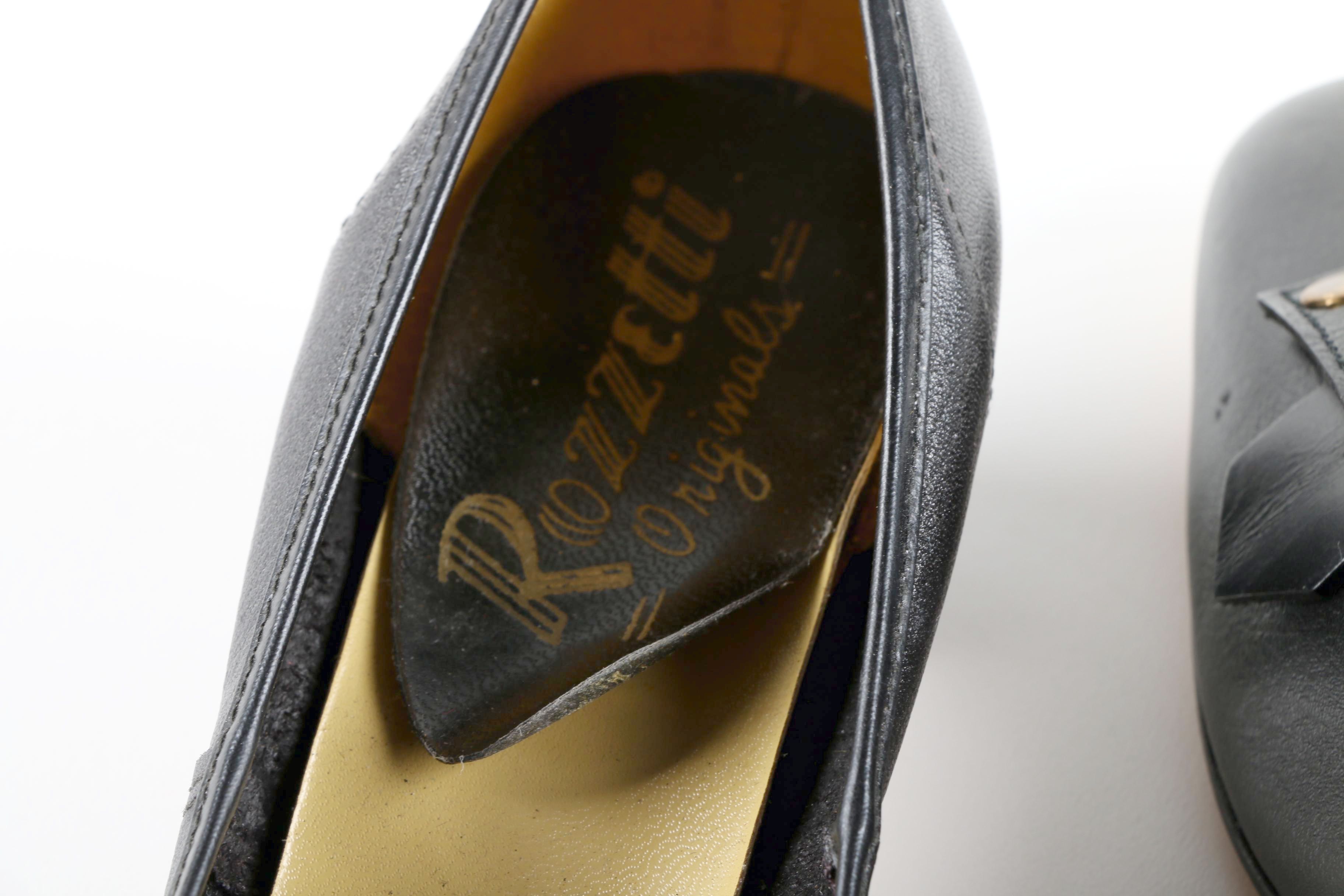 Vintage Top Grain Cowhide Rozzetti Shoes