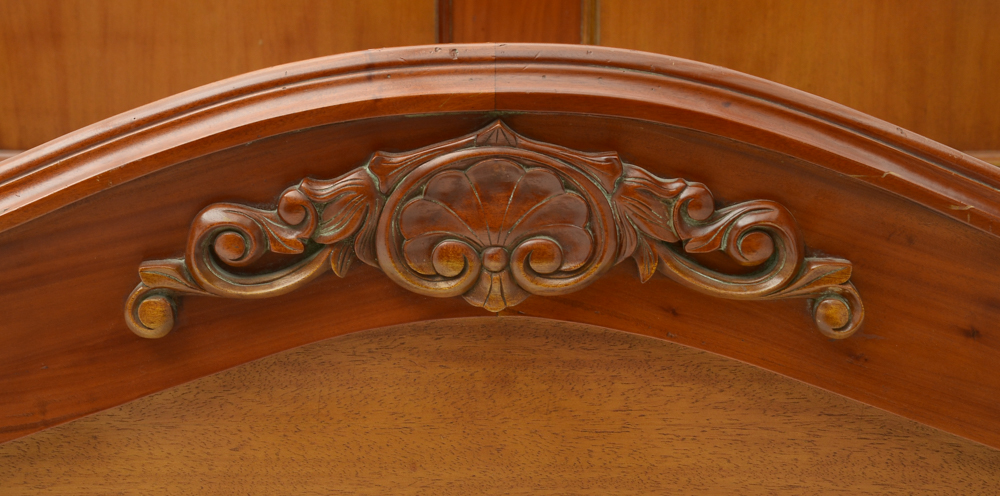 Victorian Style King Size Mahogany Bed Frame