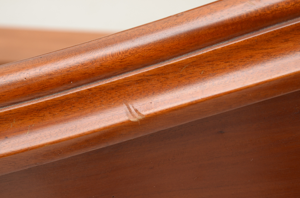 Victorian Style King Size Mahogany Bed Frame