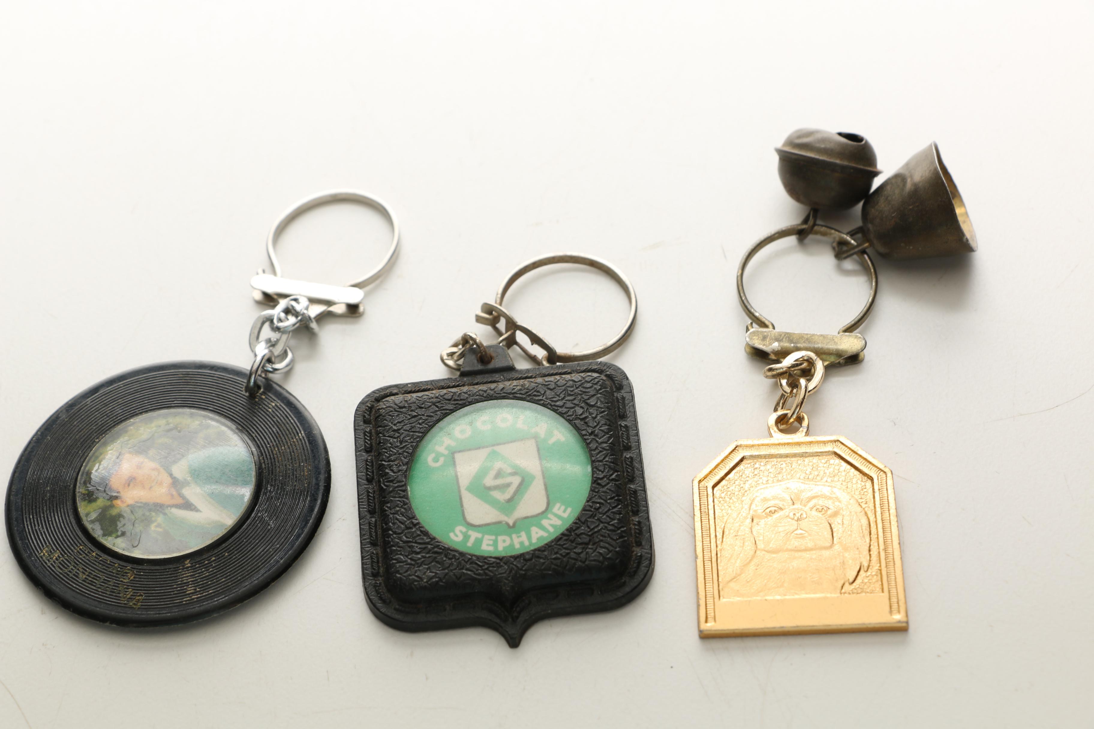 Vintage French Keychains