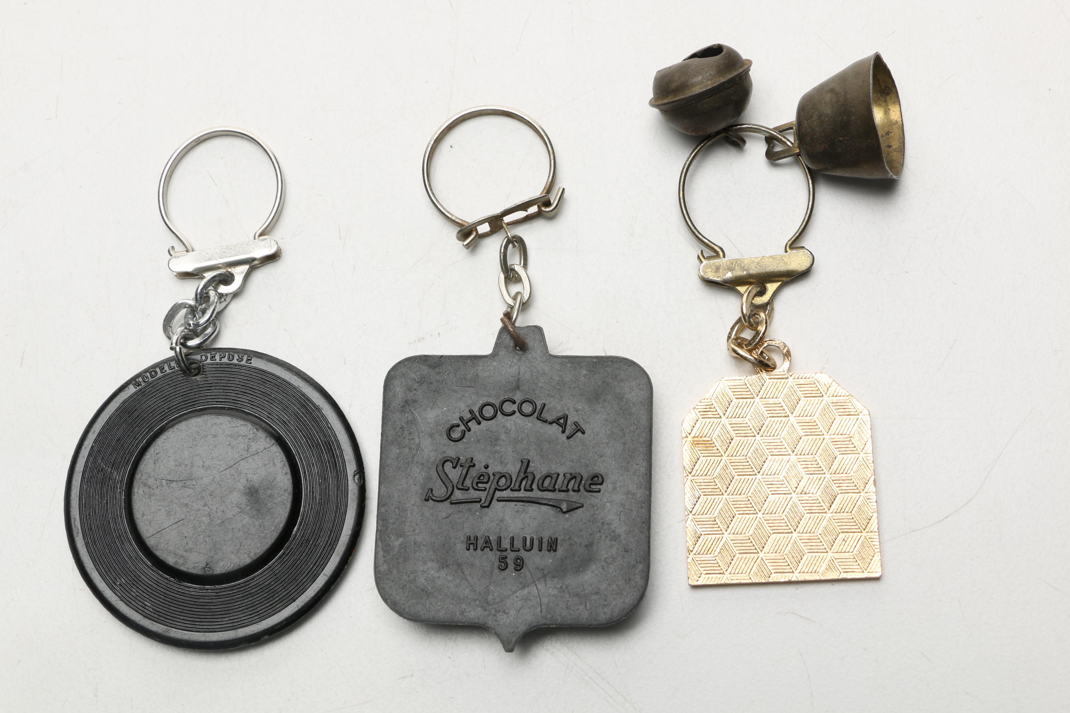 Vintage French Keychains