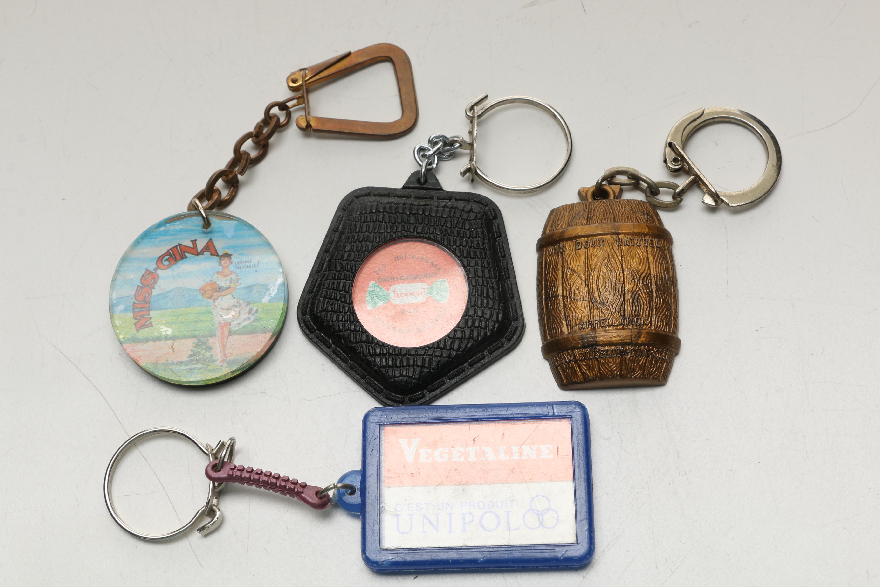 Vintage French Keychains