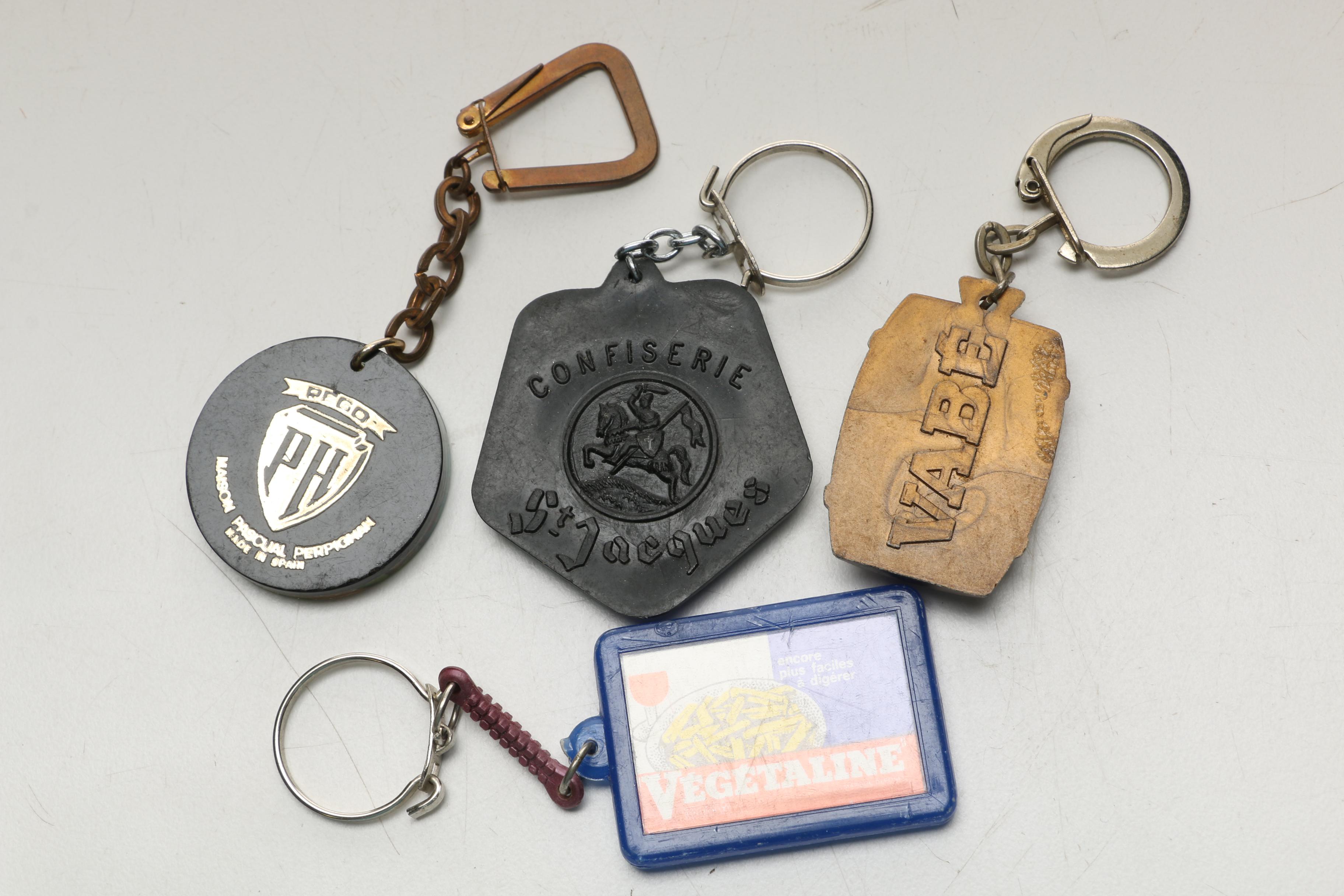 Vintage French Keychains