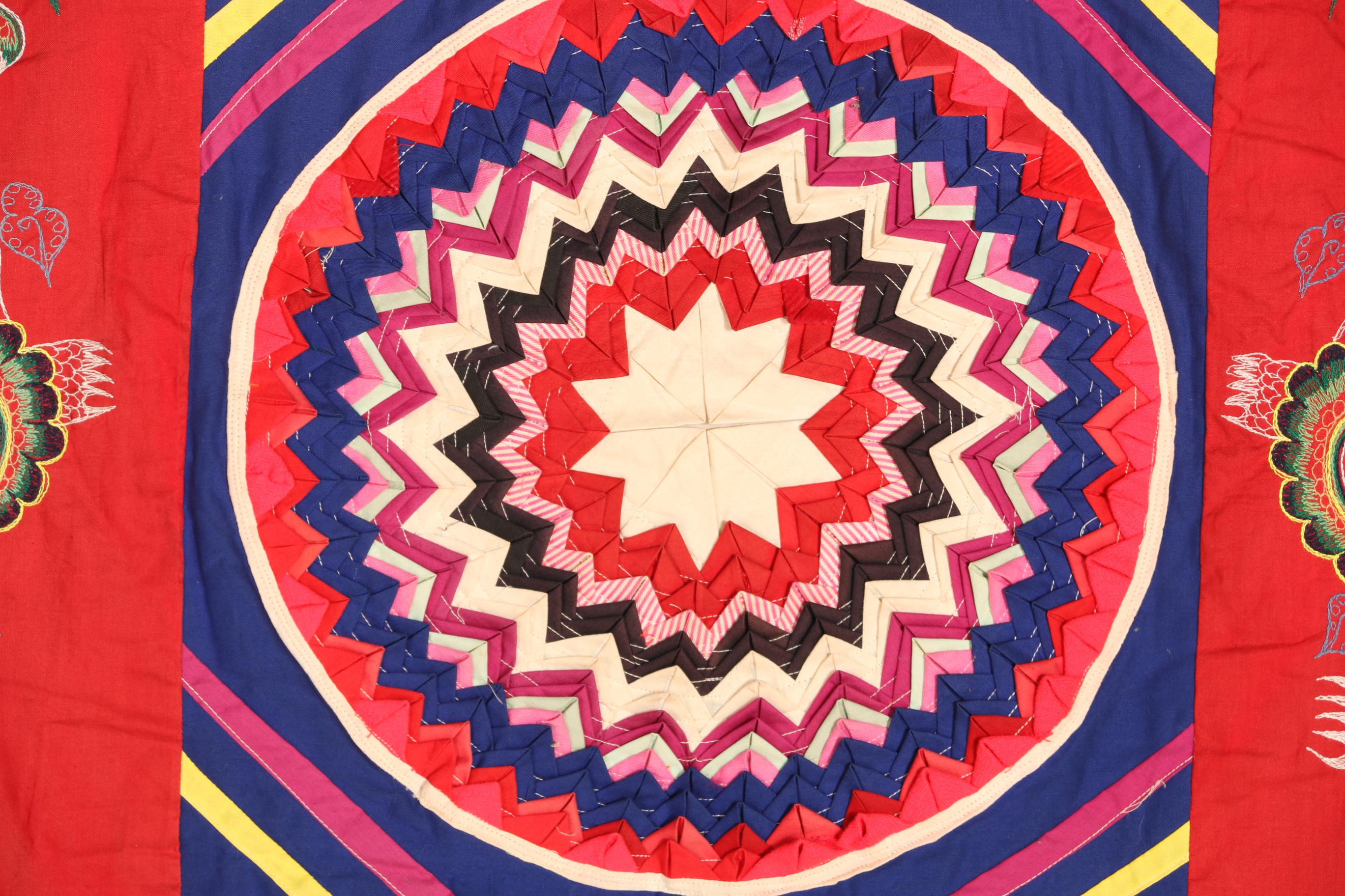 Folk Art Wall Hanging Tapestry