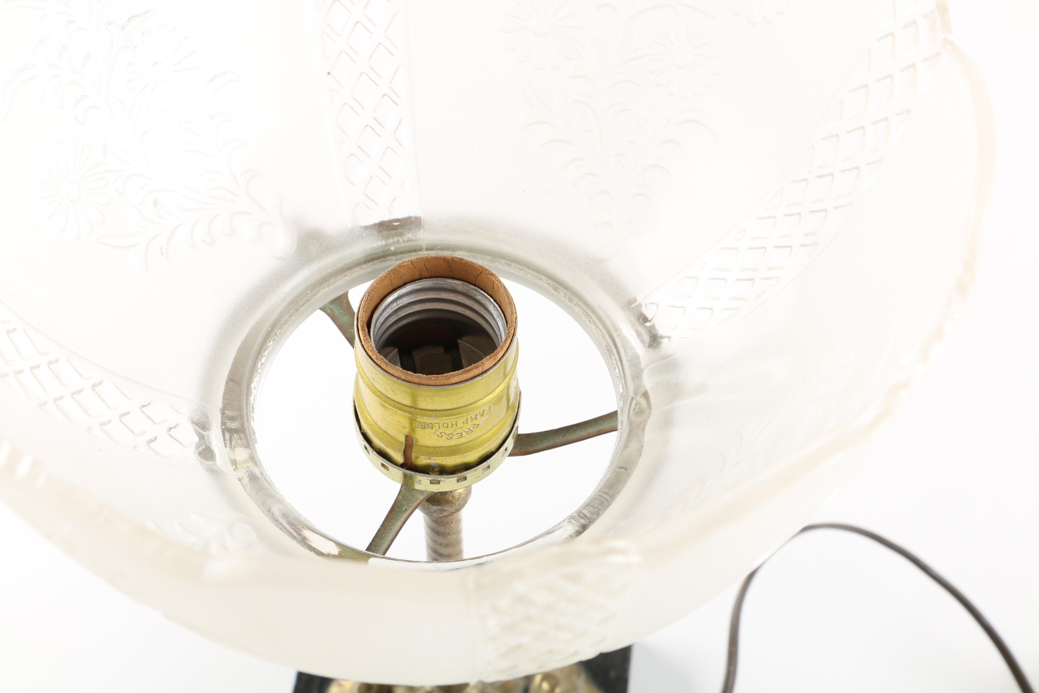 Brass Base Table Lamp