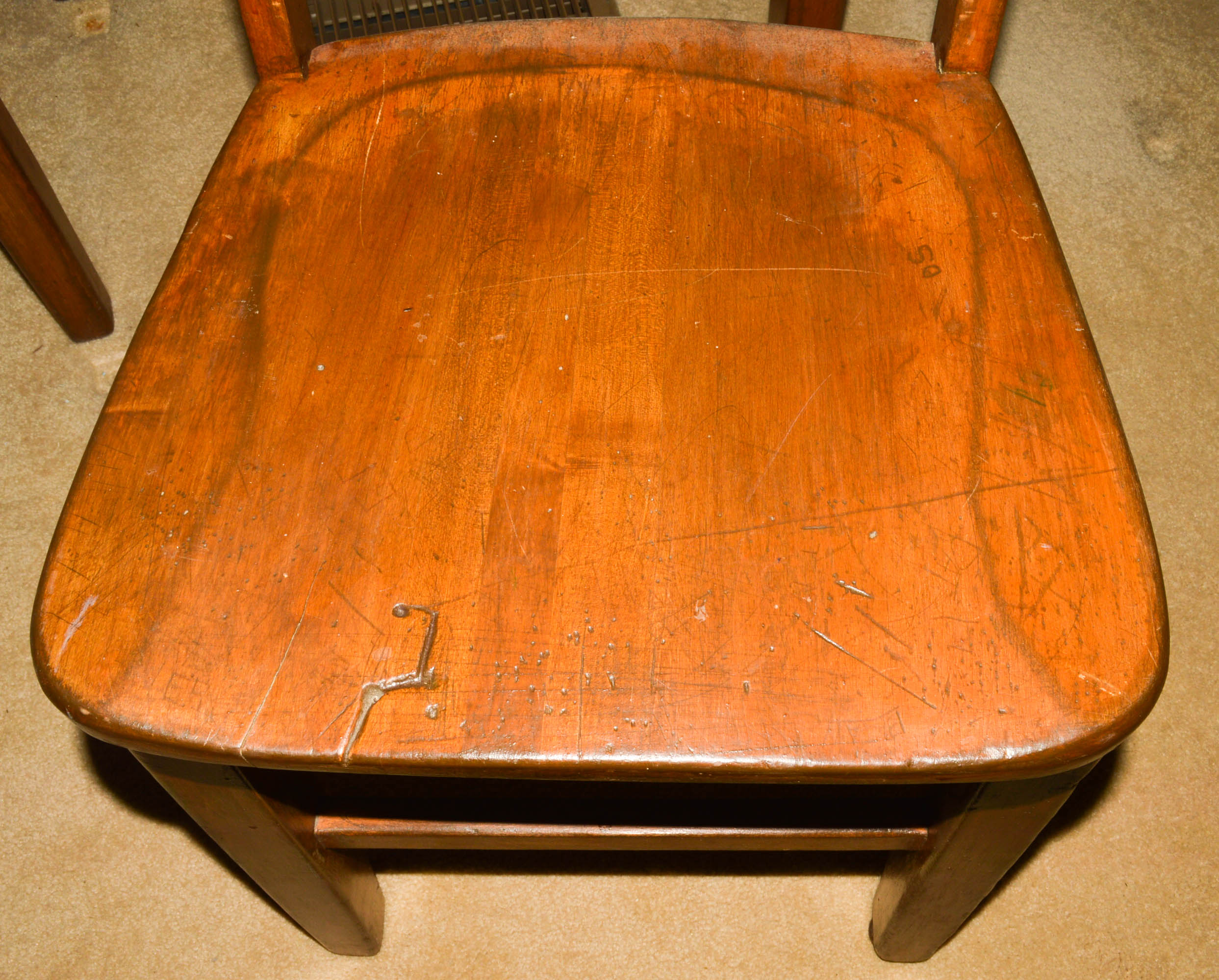 Vintage Student Desk and Chair