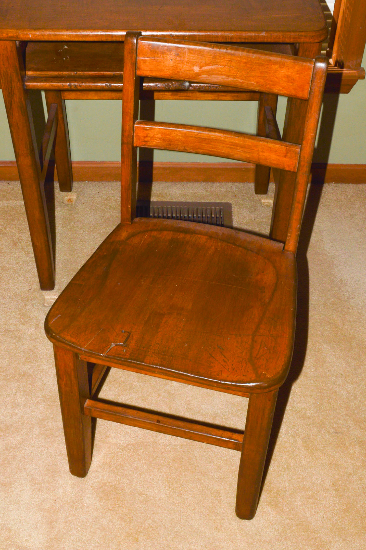 Vintage Student Desk and Chair