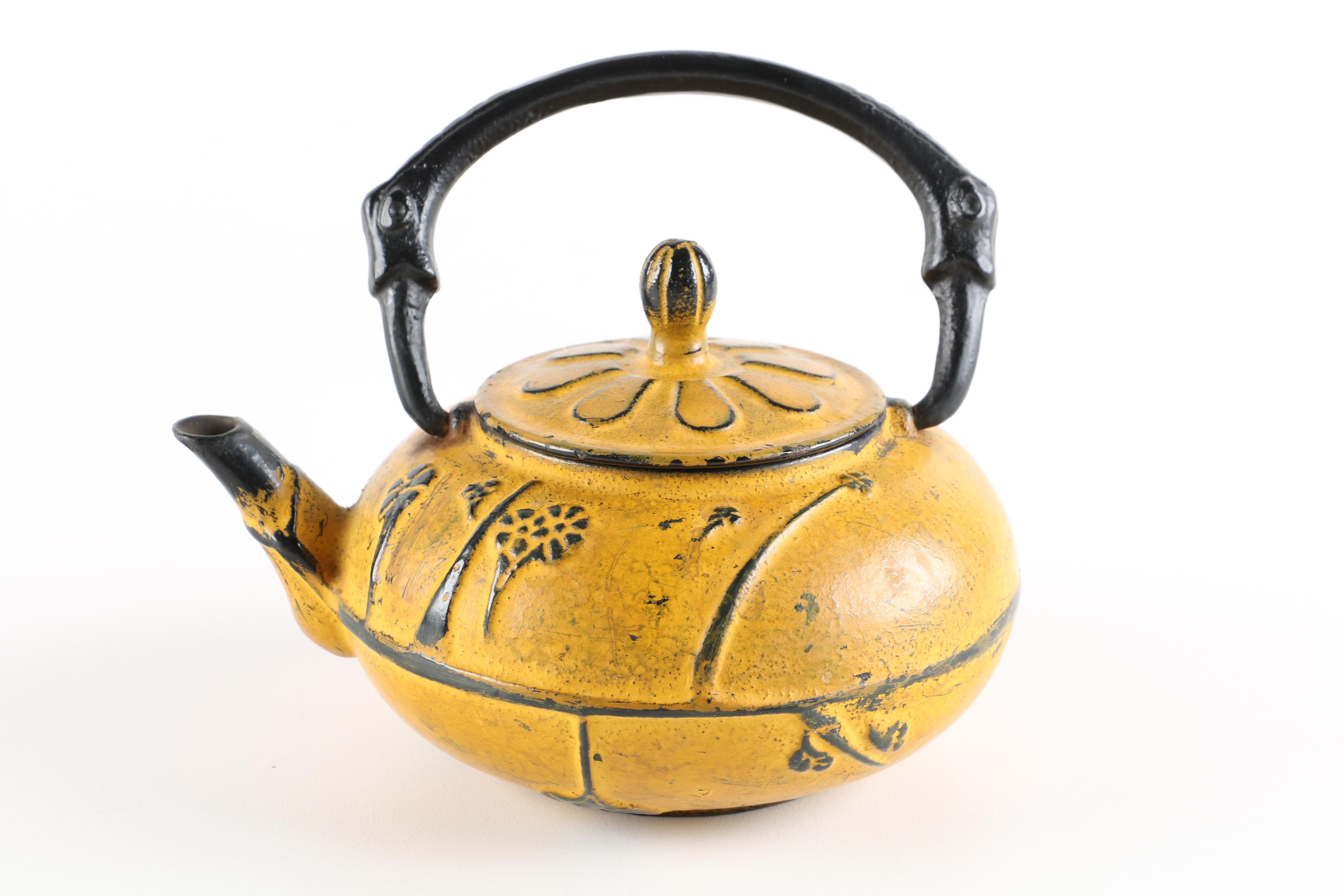Cast Iron Tea Pot