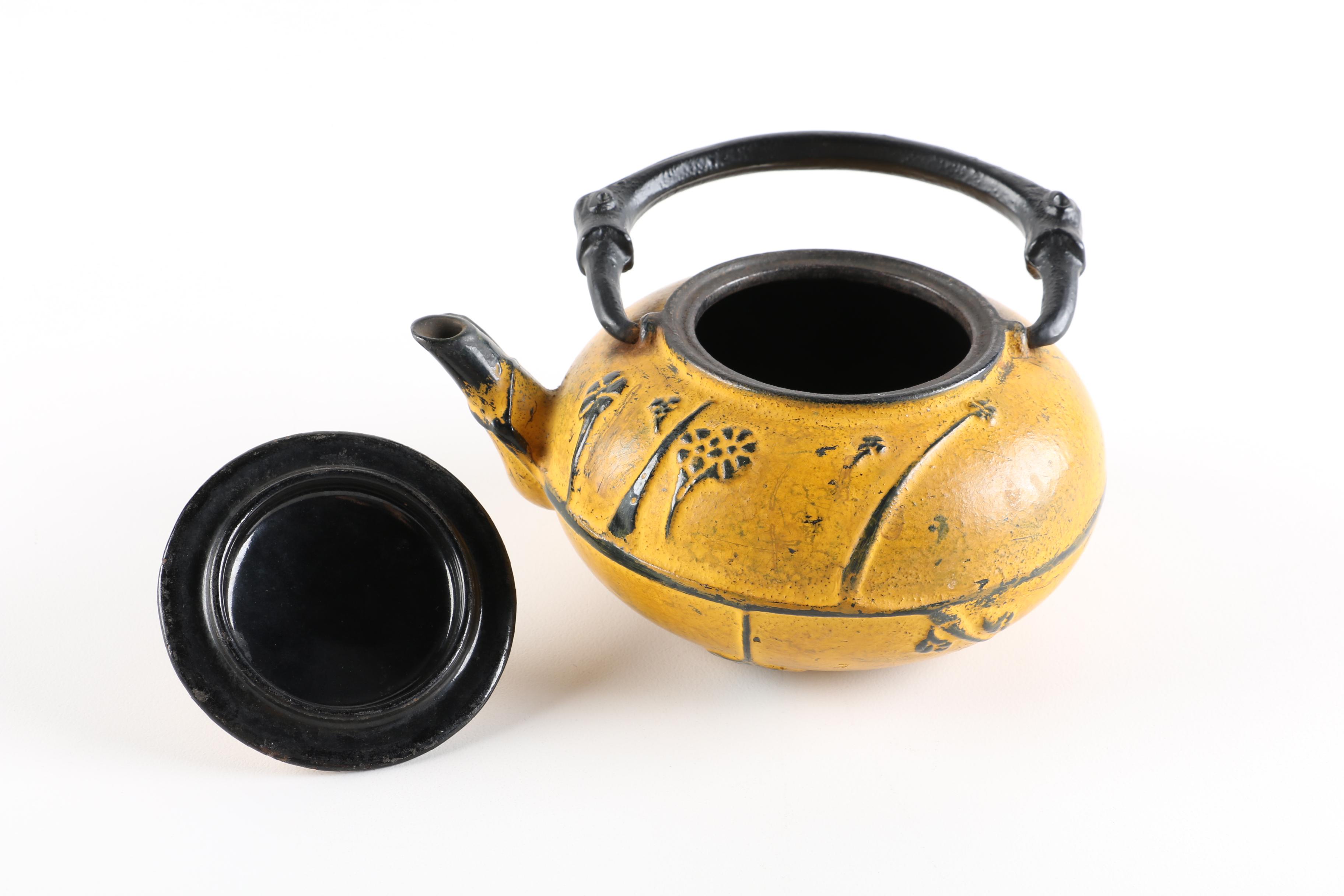 Cast Iron Tea Pot