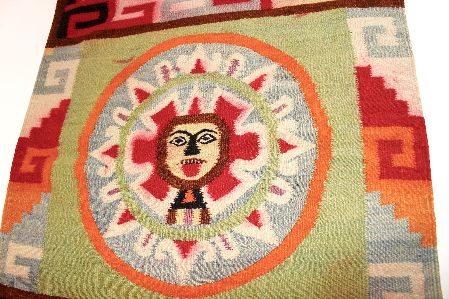 Zapotec Weaving and Coordinating Pillows