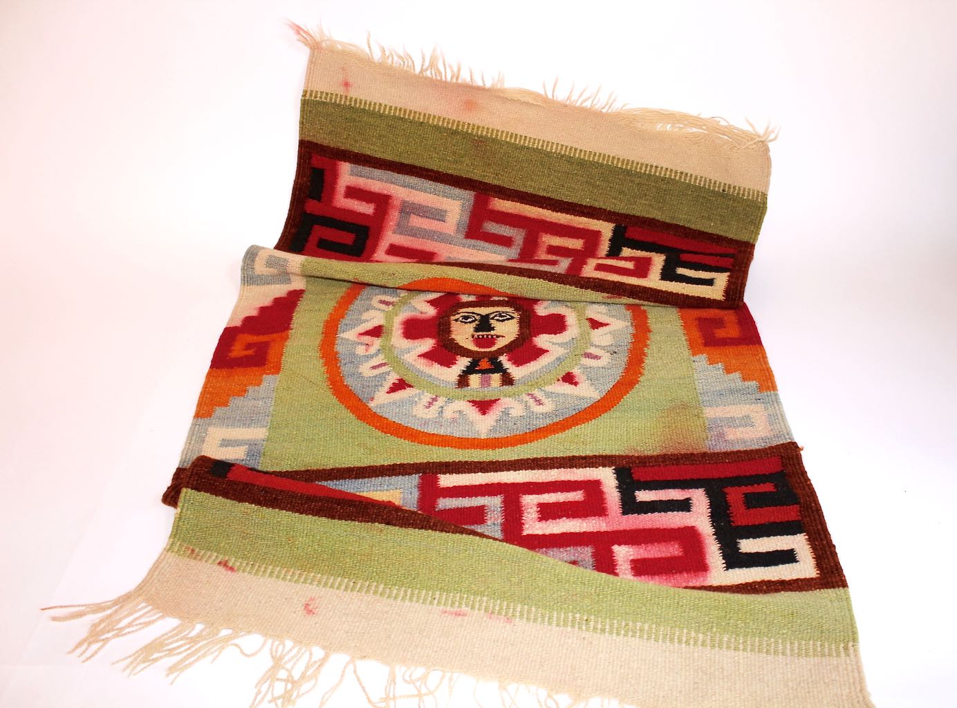 Zapotec Weaving and Coordinating Pillows