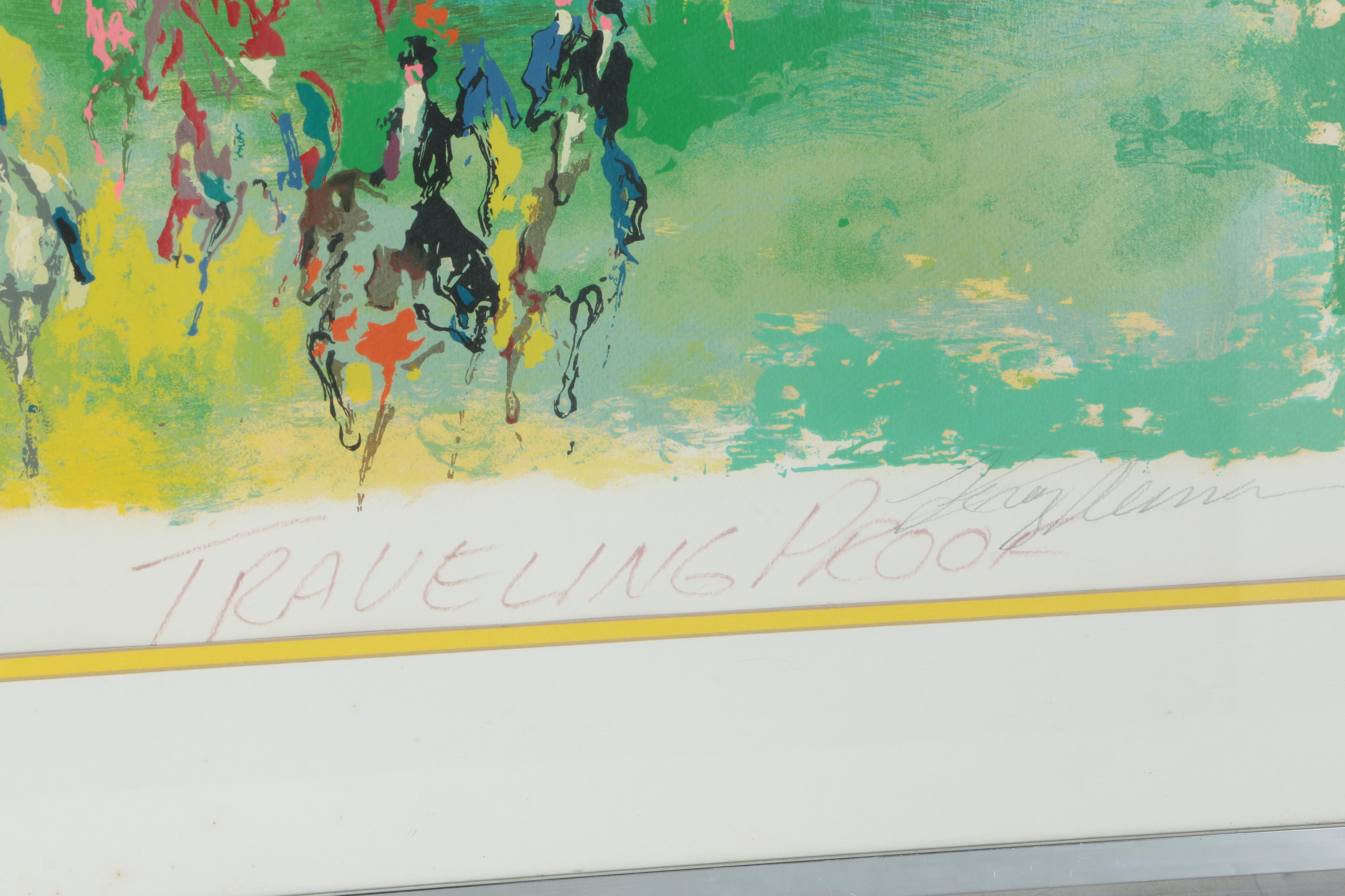 LeRoy Neiman Artist Proof Serigraph "Fox Hunt"