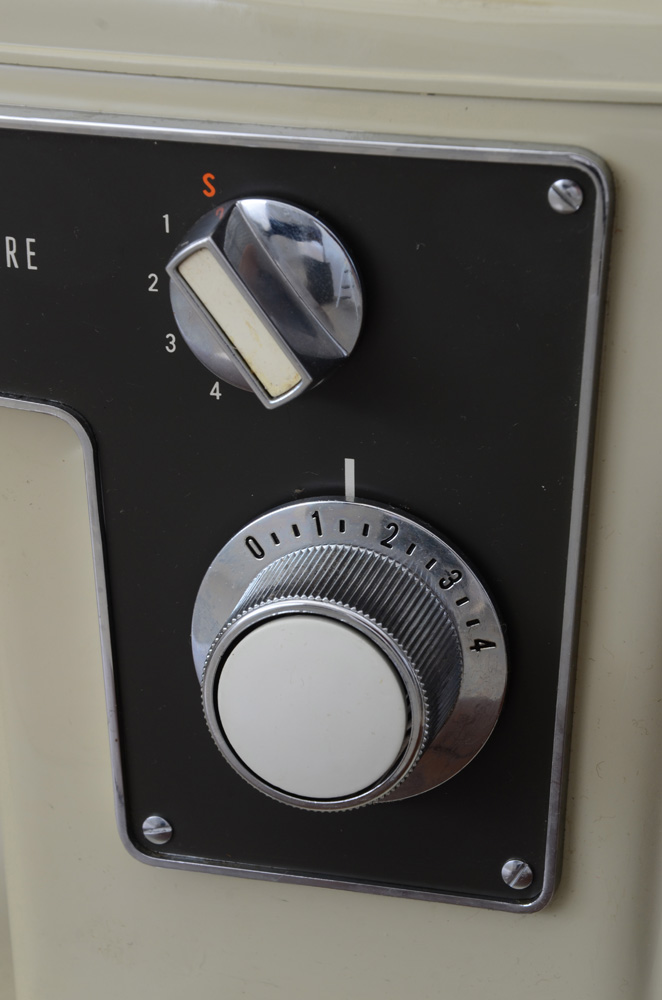 Sears-Kenmore Midcentury Vintage Sewing Machine with Cabinet