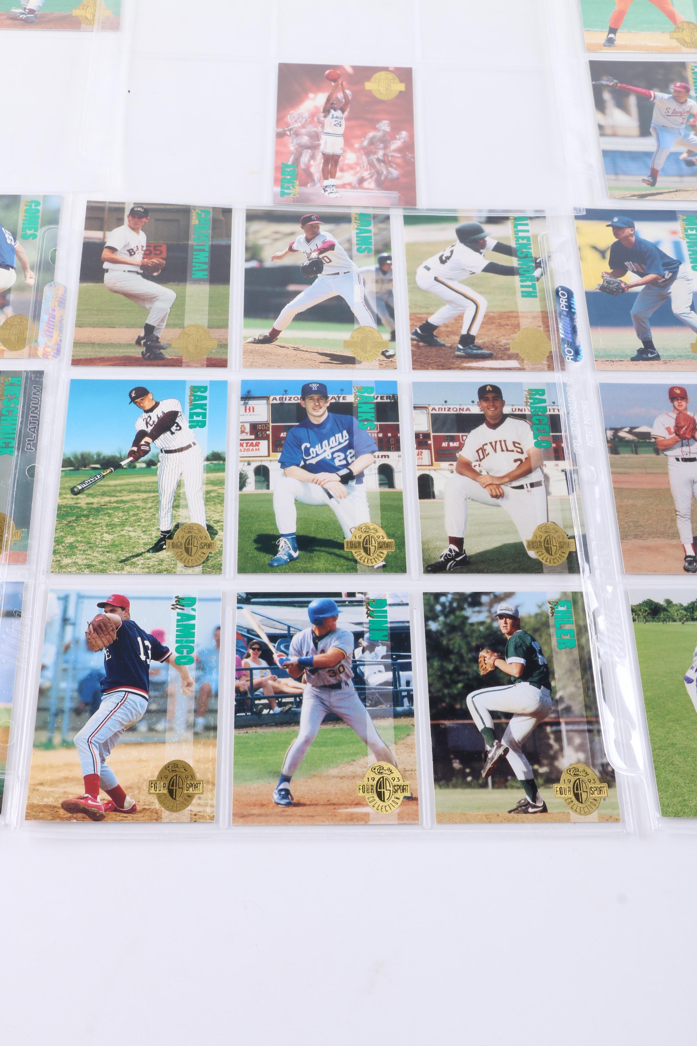 Collection of 1993 Four Sport Classics Trading Cards