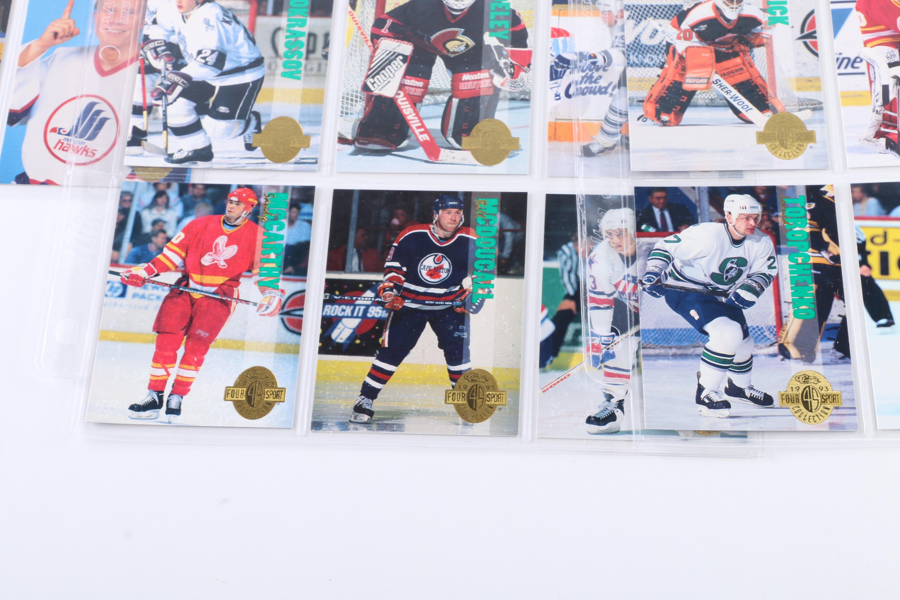 Collection of 1993 Four Sport Classics Trading Cards
