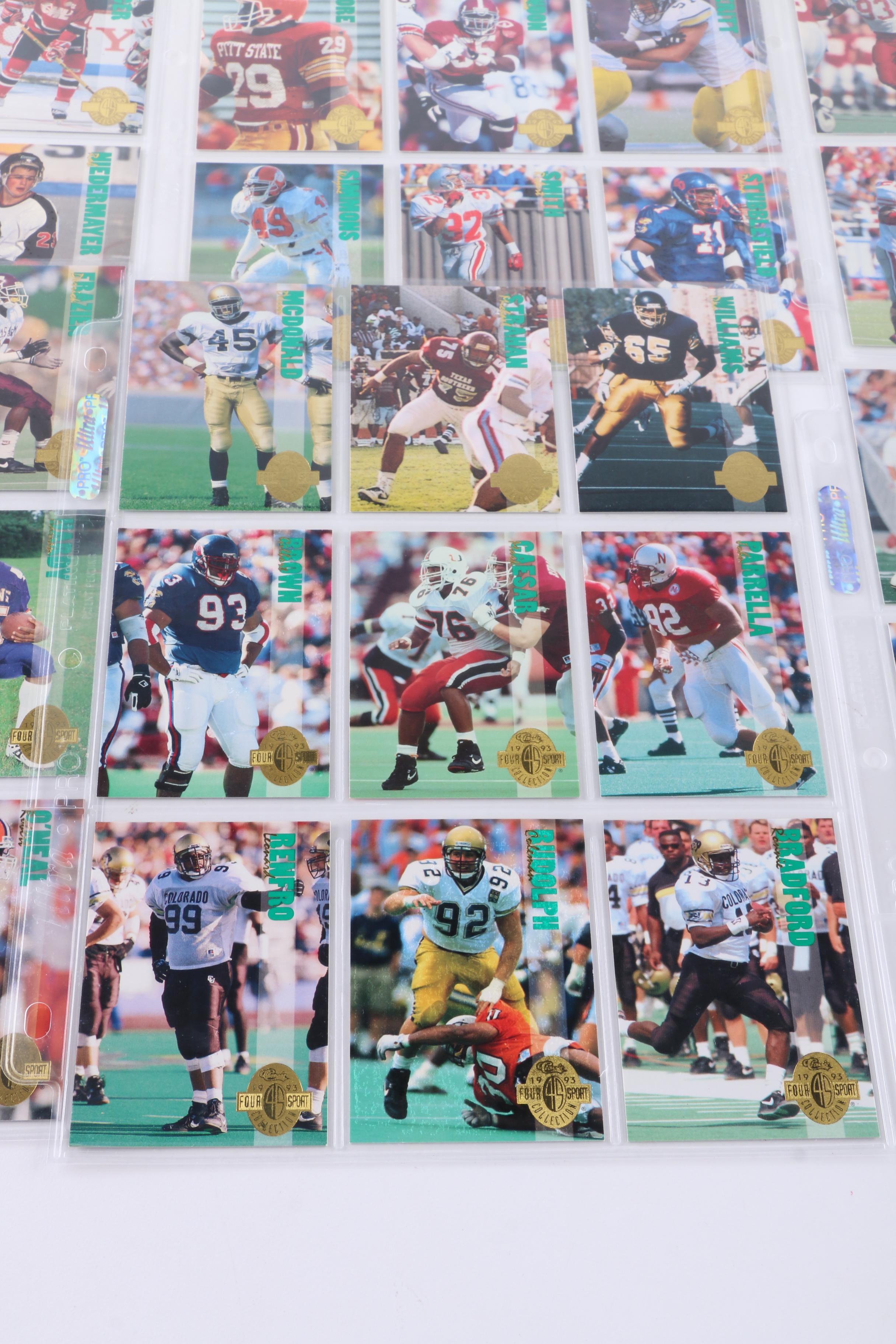 Collection of 1993 Four Sport Classics Trading Cards