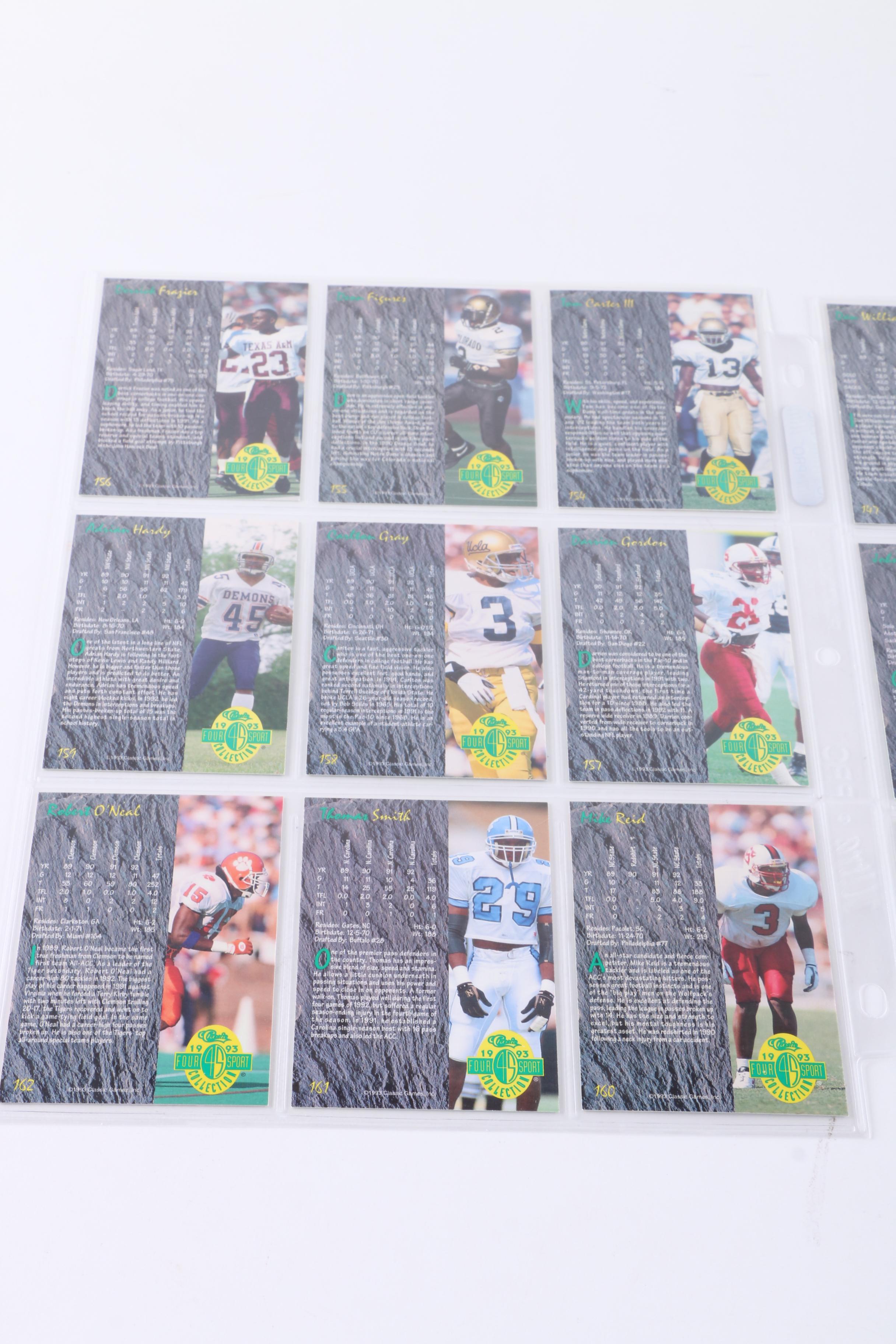 Collection of 1993 Four Sport Classics Trading Cards