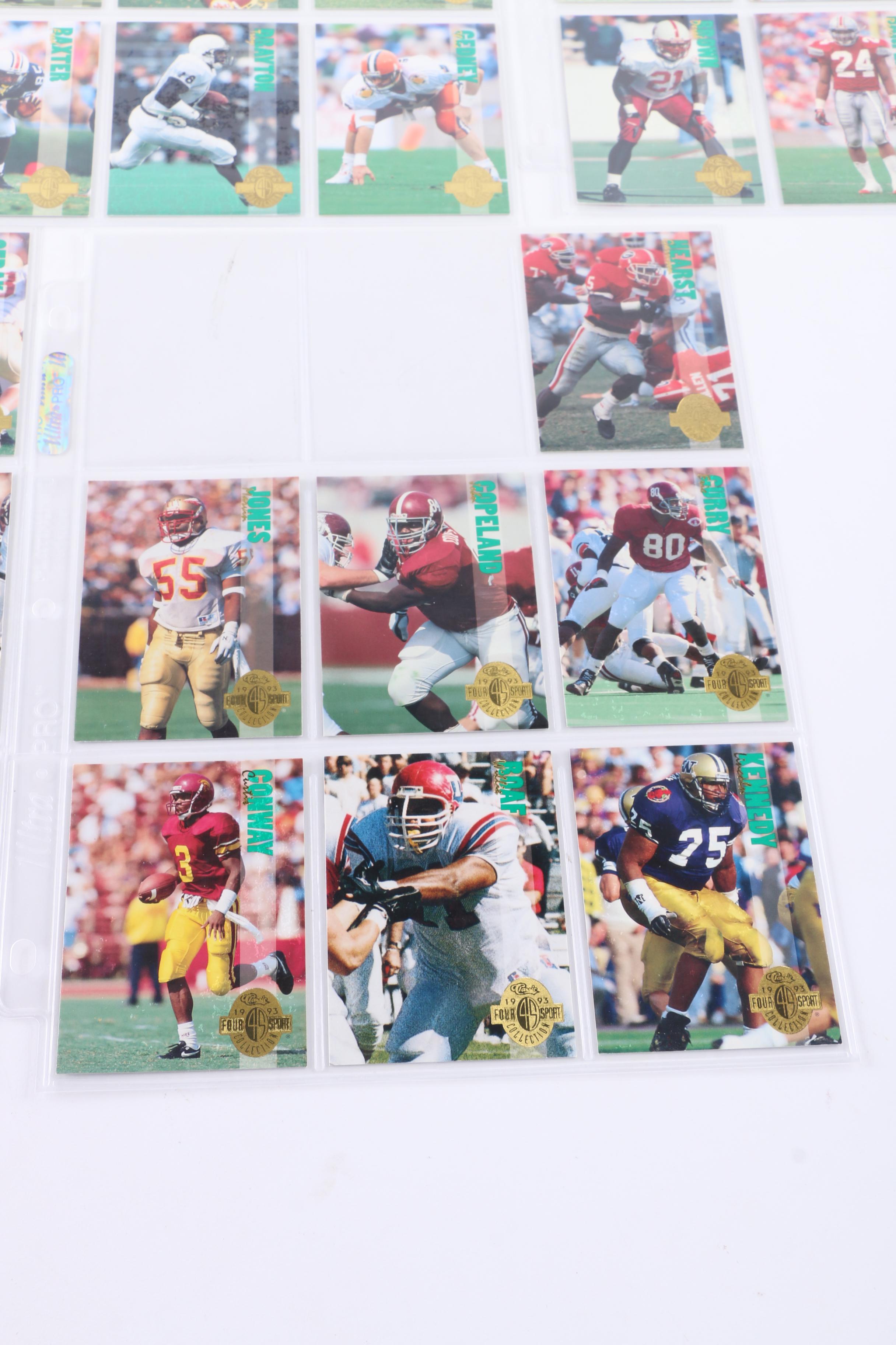 Collection of 1993 Four Sport Classics Trading Cards