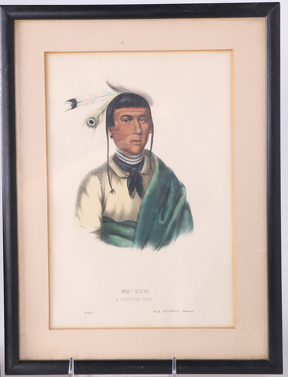 McKenney and Hall Lithographs From "History of The Indian Tribes of North America"
