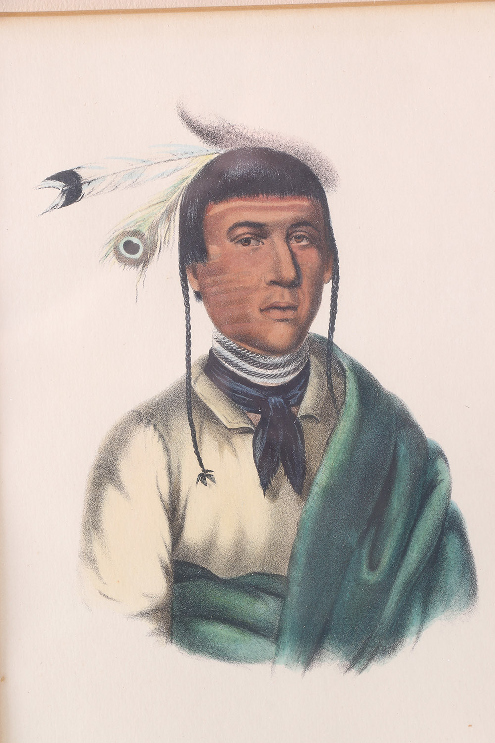 McKenney and Hall Lithographs From "History of The Indian Tribes of North America"