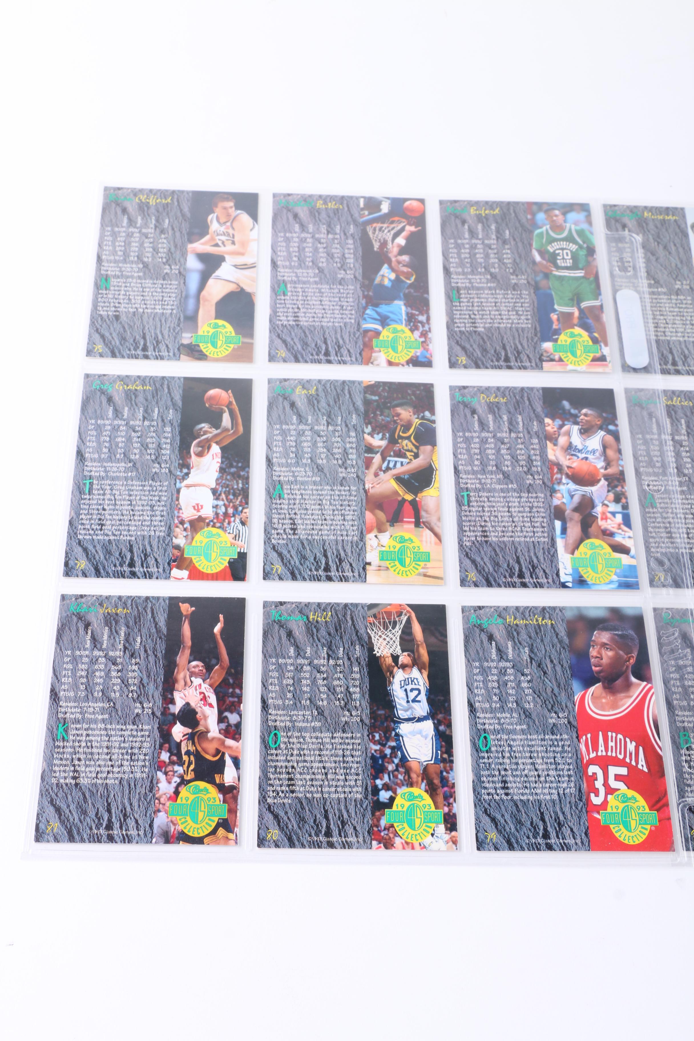 Collection of 1993 Four Sport Classics Trading Cards