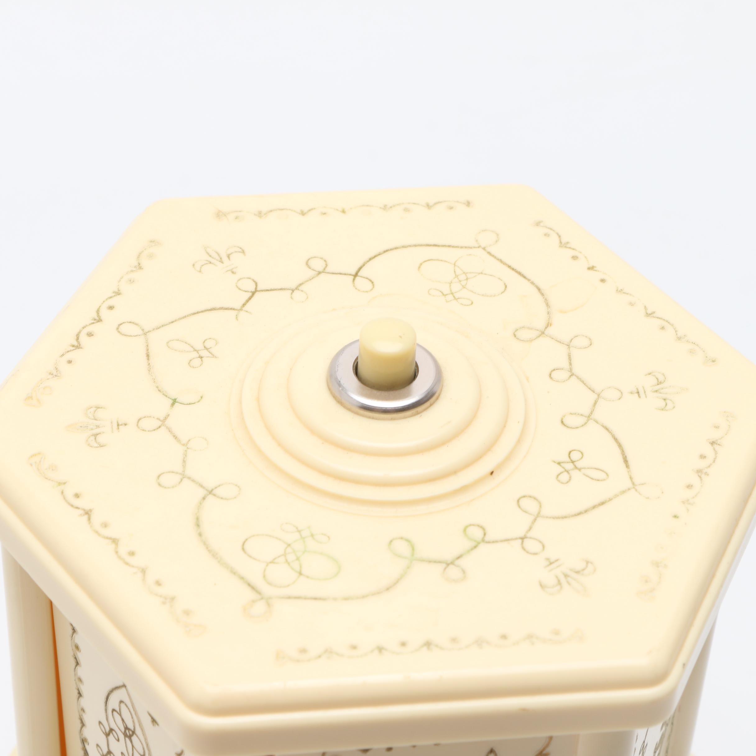 The Roundelay 1950's Cigarette Dispenser Music Box