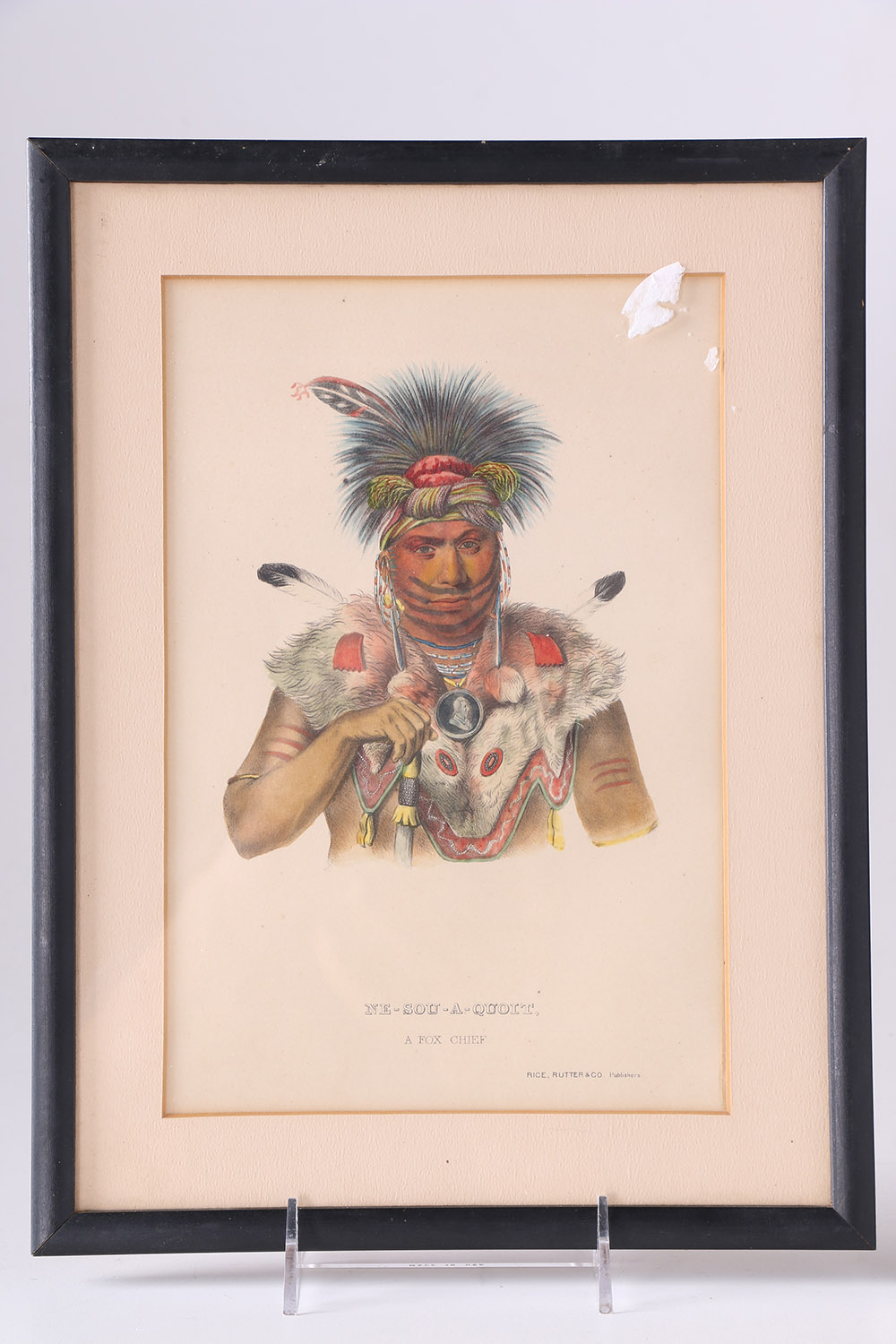 McKenney and Hall Lithographs From "History of The Indian Tribes of North America"