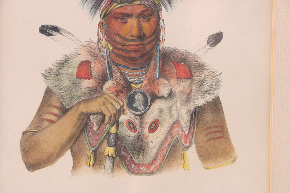McKenney and Hall Lithographs From "History of The Indian Tribes of North America"
