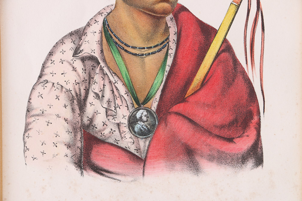 McKenney and Hall Lithographs From "History of The Indian Tribes of North America"