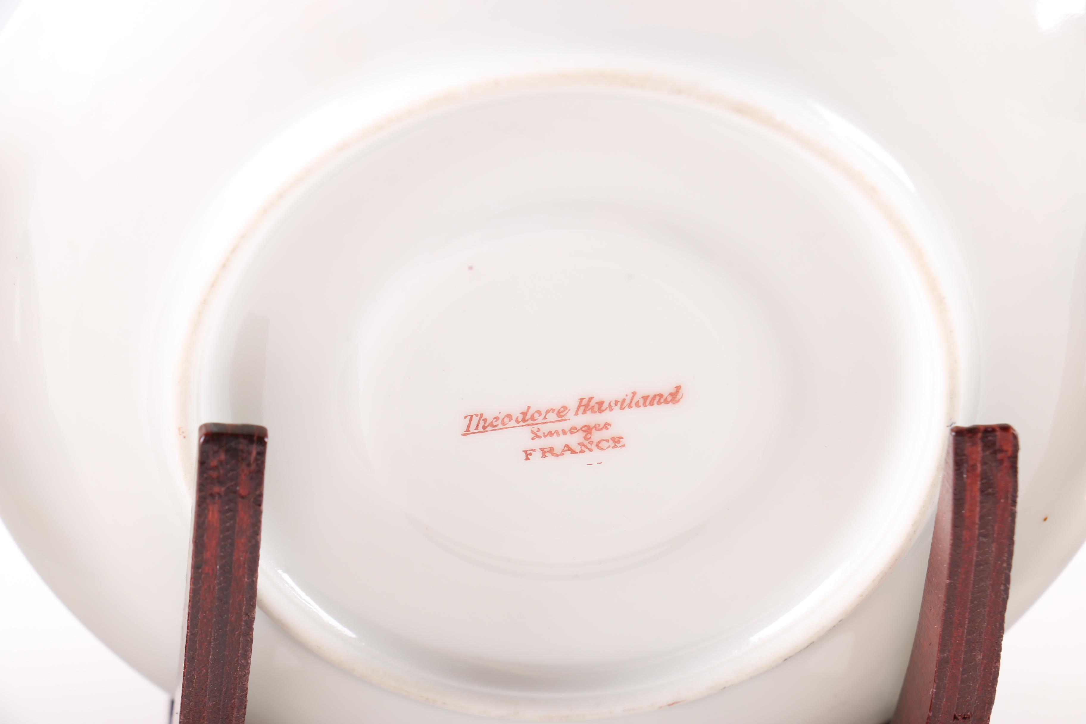 Teacups and Saucer Sets Featuring Haviland