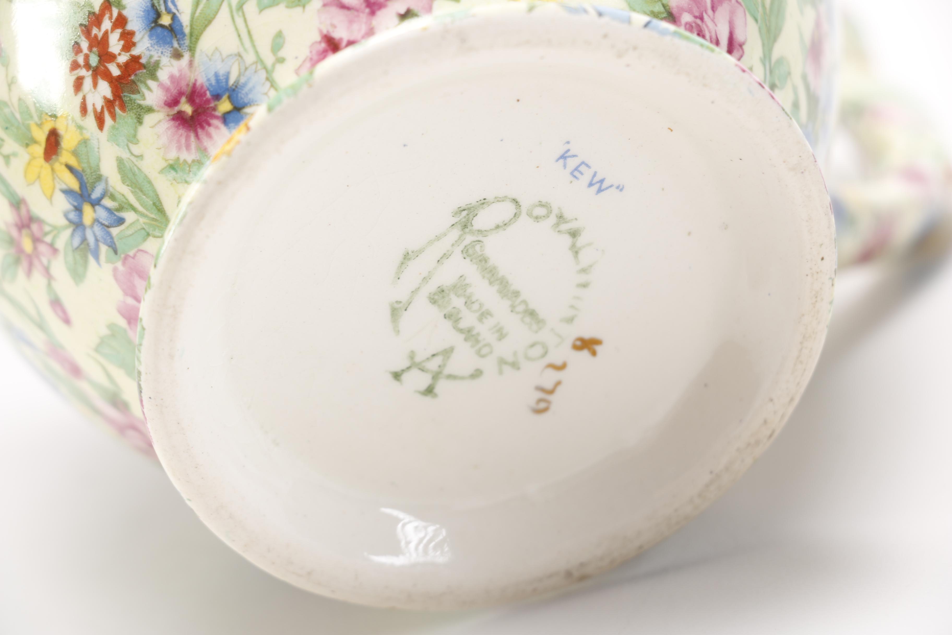 Royal Winton Tableware