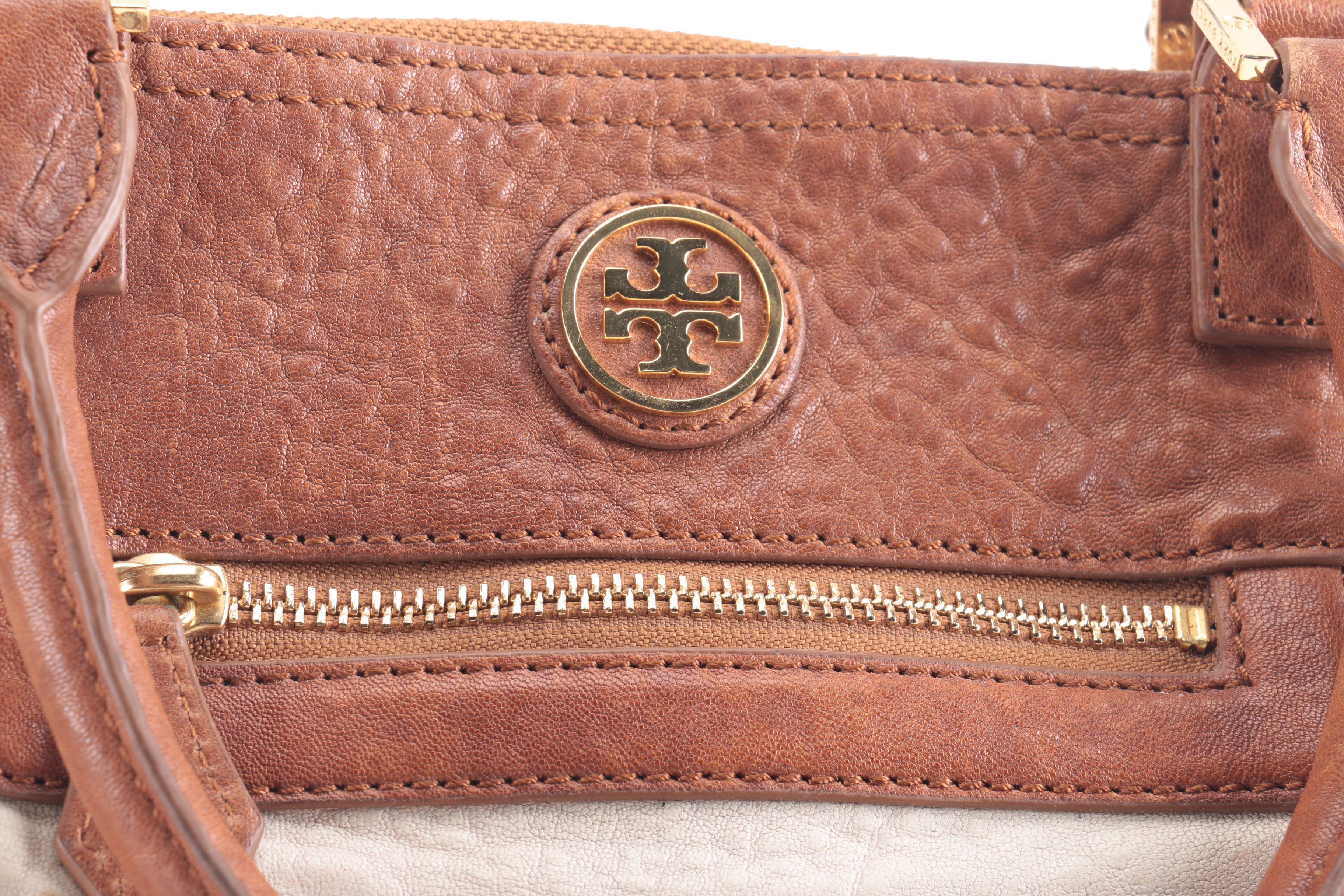 Tory Burch Dual-Tone Leather Handbag