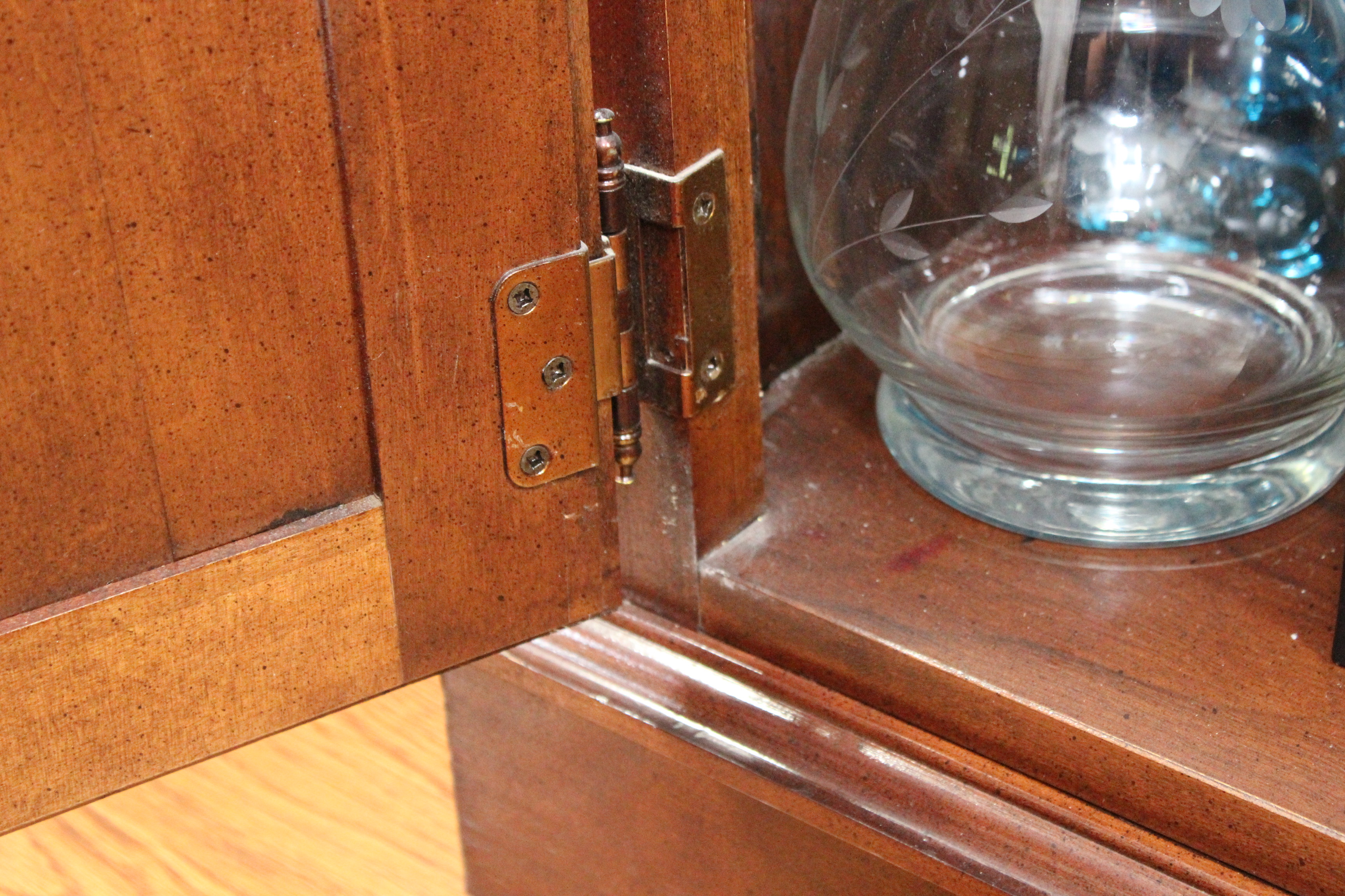 Flip Top Console Cabinet