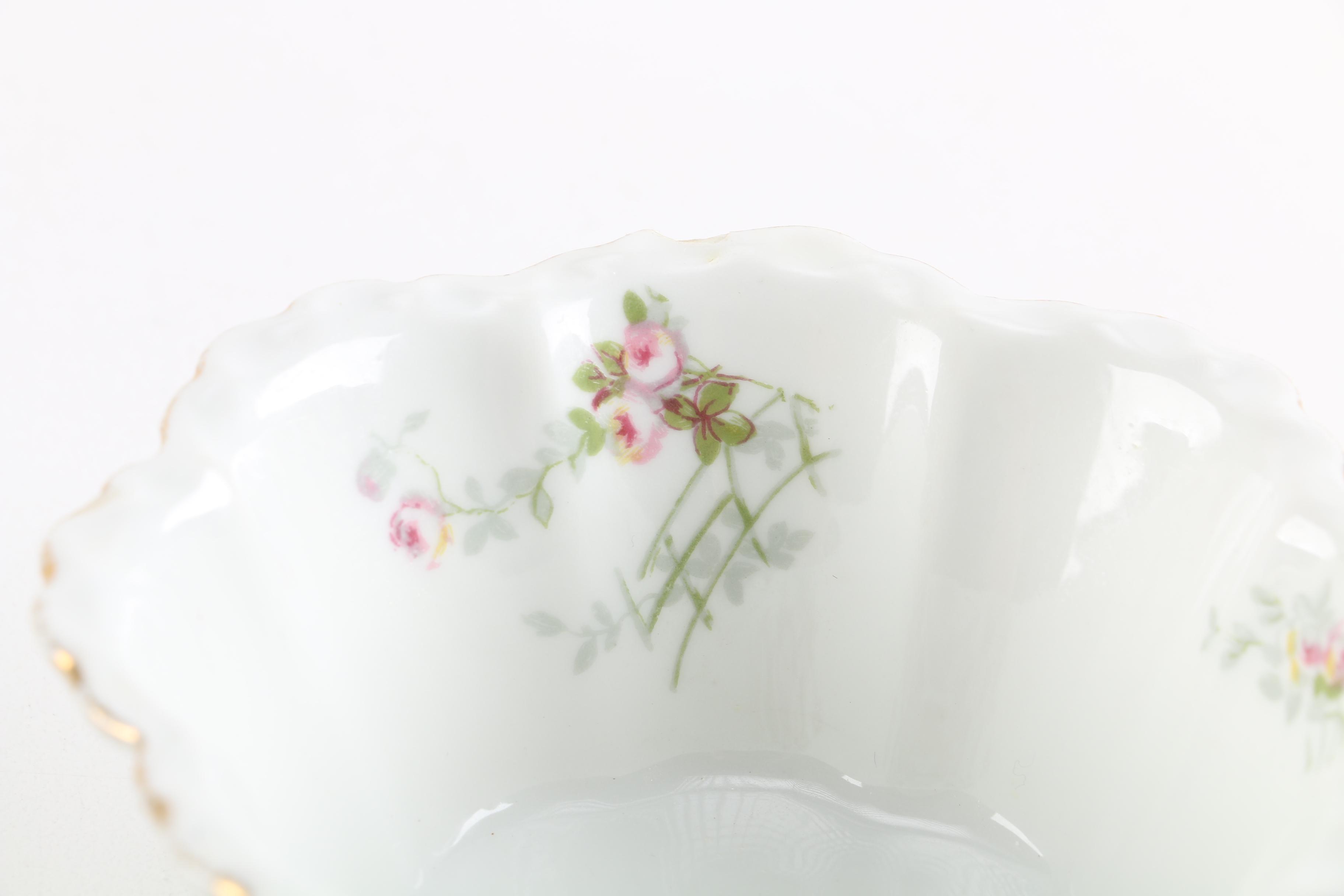 E. Gerard et Dufraisseix French Porcelain Bowl Set