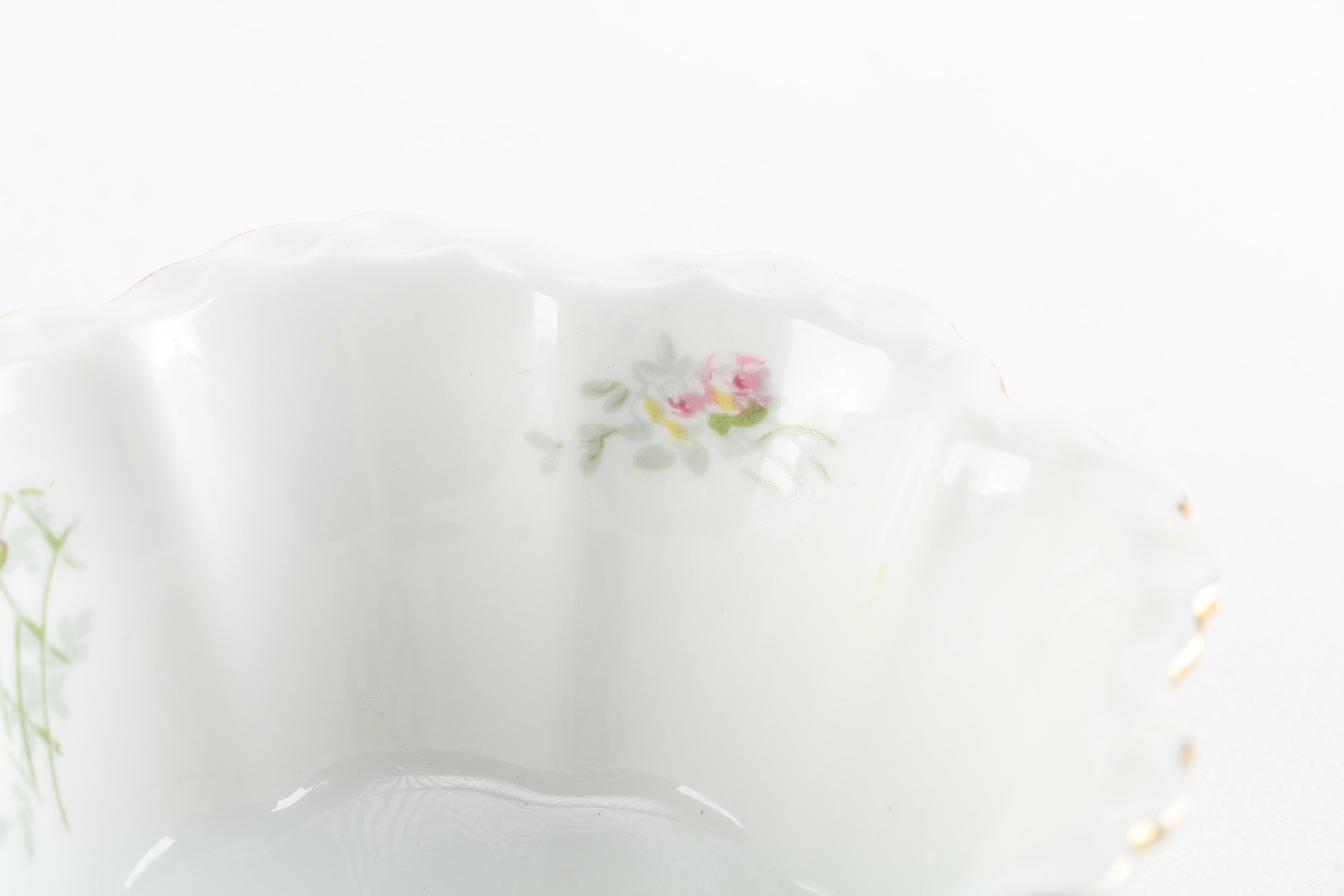 E. Gerard et Dufraisseix French Porcelain Bowl Set